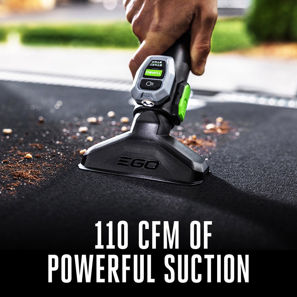 slide 3 of 6, EGO POWER+ 56-volt 9-Gallon 5 HP Cordless Wet/Dry Shop Vacuum with Accessories Included (Battery Included), 1 ct