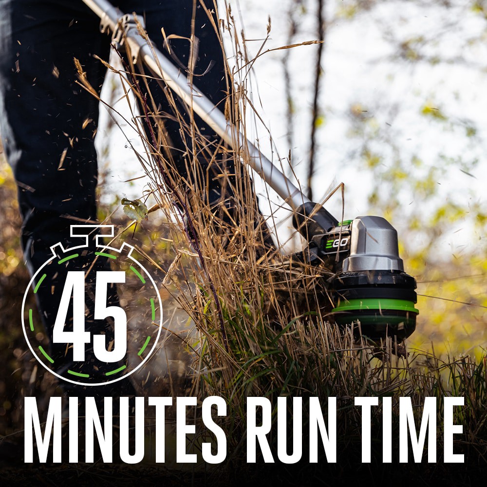 slide 4 of 6, EGO POWER+ 56-volt Cordless Battery String Trimmer and Leaf Blower and Combo Kit 2.5 Ah (Battery Included) (Charger Included), 1 ct