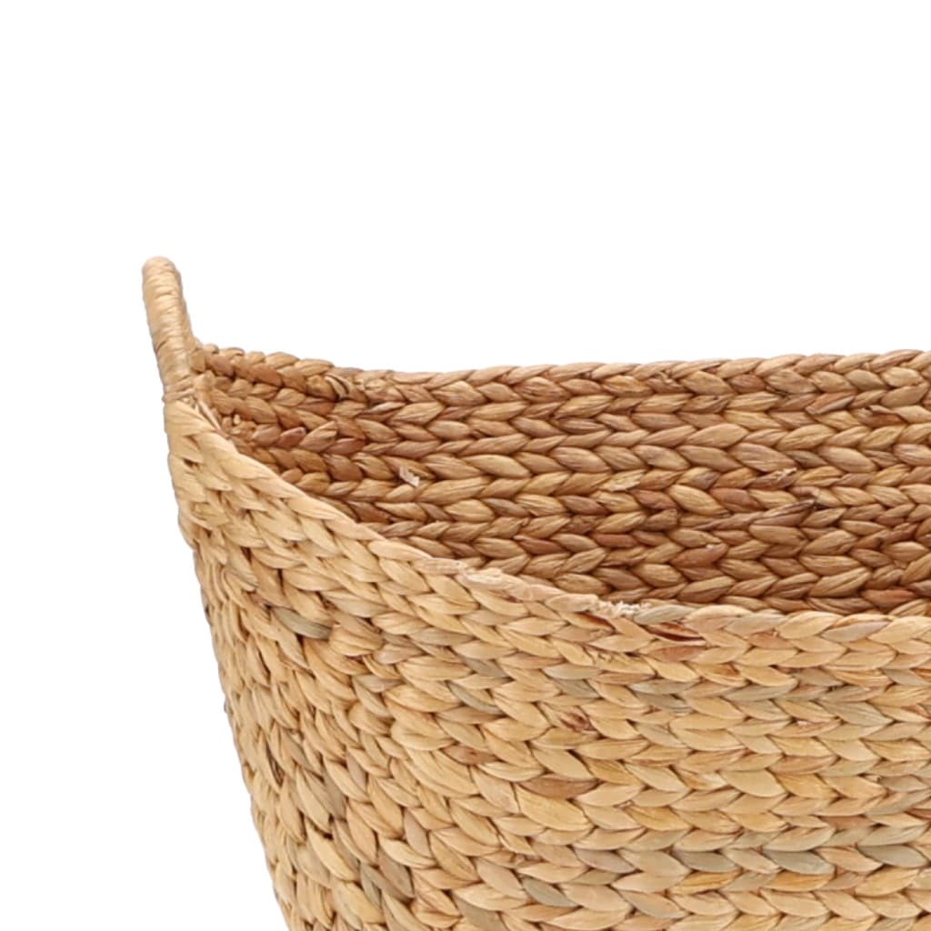 slide 2 of 6, allen + roth Large Natural Water hyacinth Decorative Basket, 1 ct