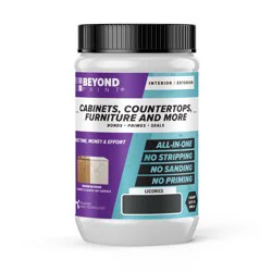 Beyond Paint Matte Licorice Cabinet and Furniture Paint ( 1-quart )
