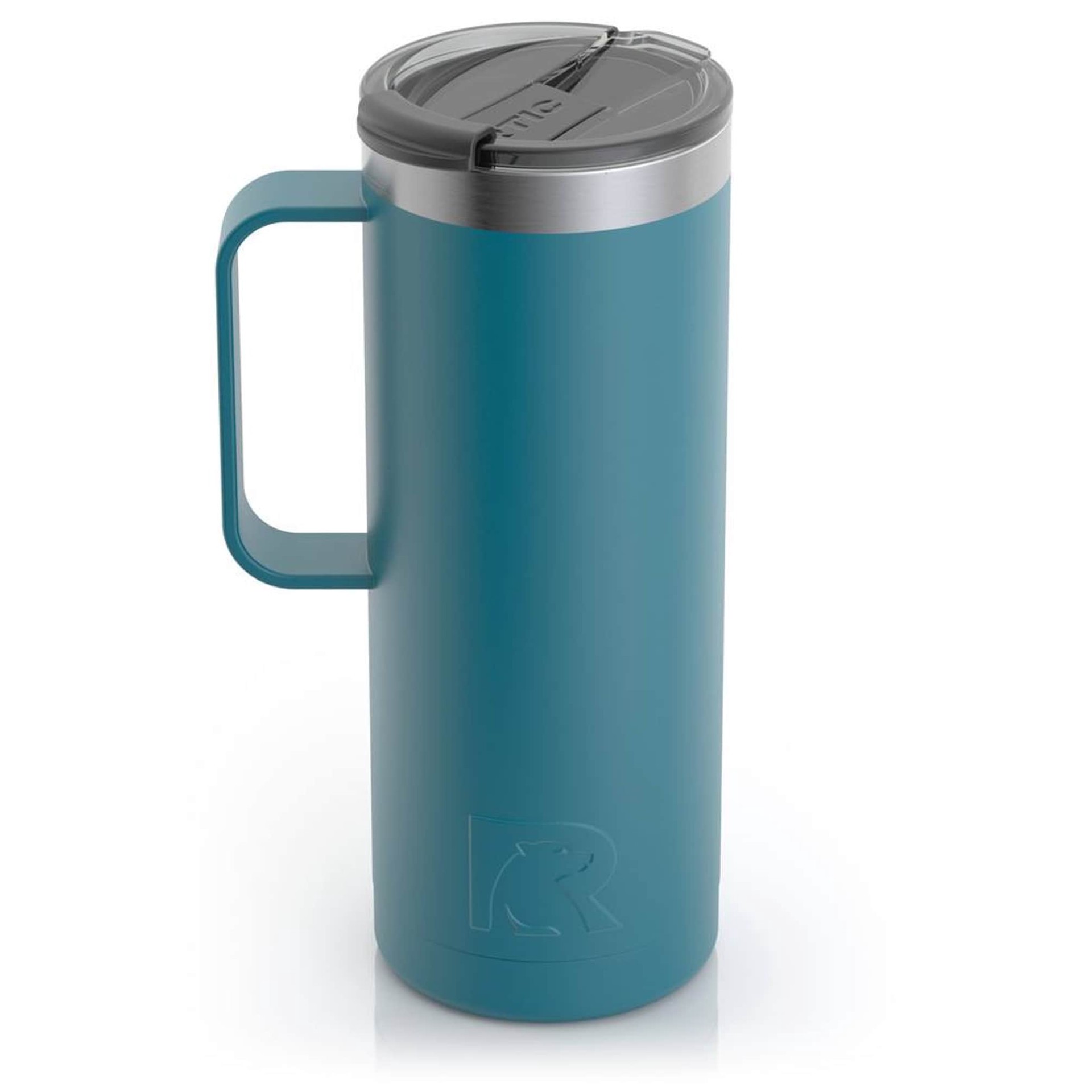 slide 4 of 6, RTIC Outdoors 20 -fl oz Stainless steel Insulated Travel mug - Deep Harbor, 1 ct