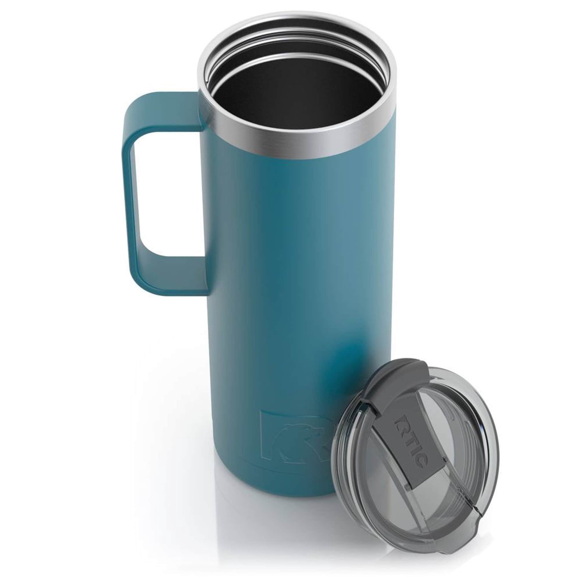 slide 5 of 6, RTIC Outdoors 20 -fl oz Stainless steel Insulated Travel mug - Deep Harbor, 1 ct