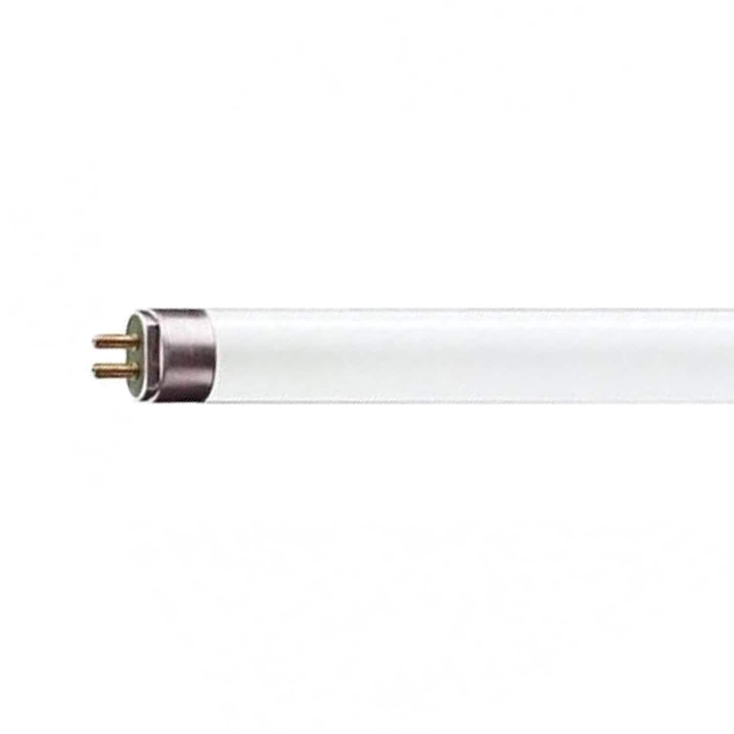 slide 3 of 6, GE Bright White LFL T5 21 -Watt EQ T5 Bright white Miniature bi-pin (T5) Fluorescent Tube Light Bulb, 1 ct