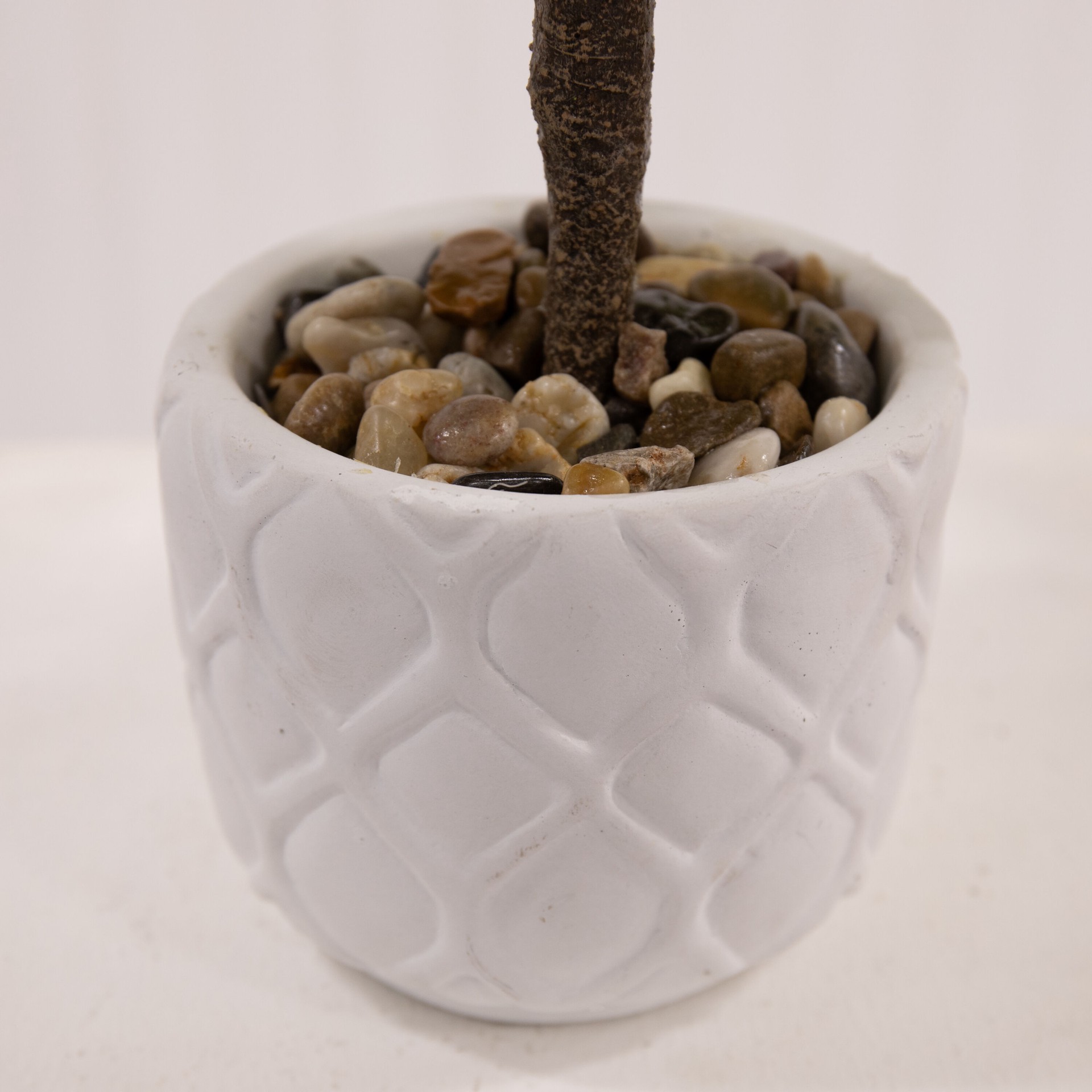 slide 3 of 6, allen + roth 17-in Green Indoor Floor Mixed greenery Artificial plant, 1 ct