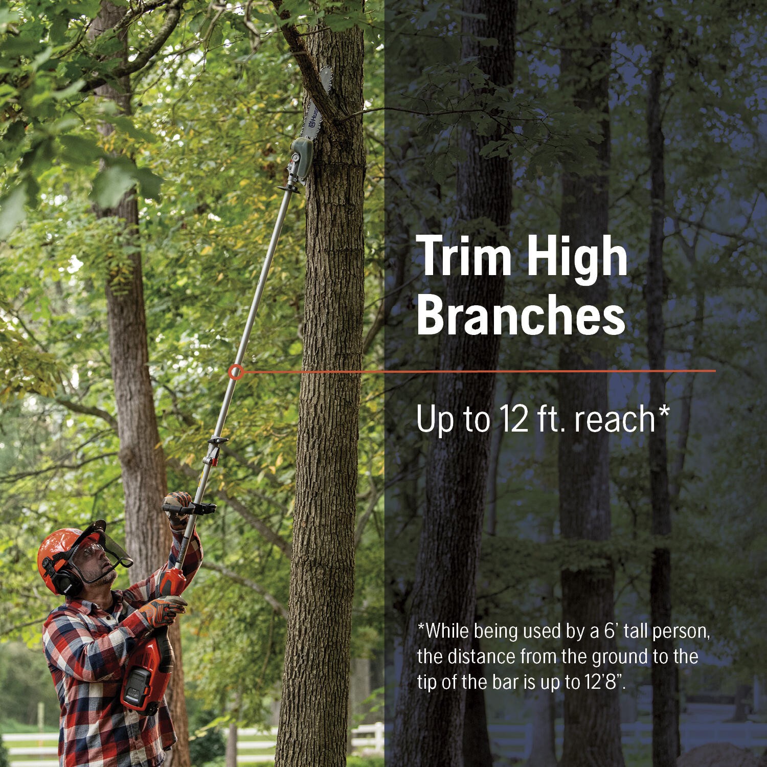 slide 4 of 5, Husqvarna PA310 Pole saw attachment, 1 ct