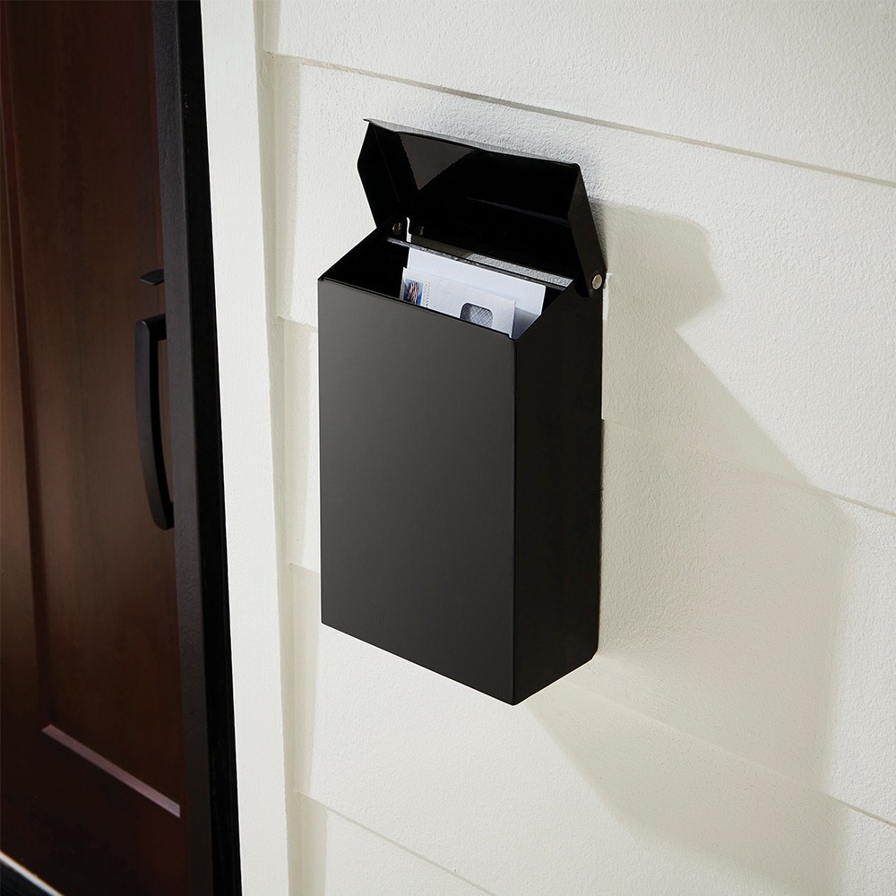 slide 4 of 6, RELIABILT Mailbox Metal Small Mailbox Black, 1 ct
