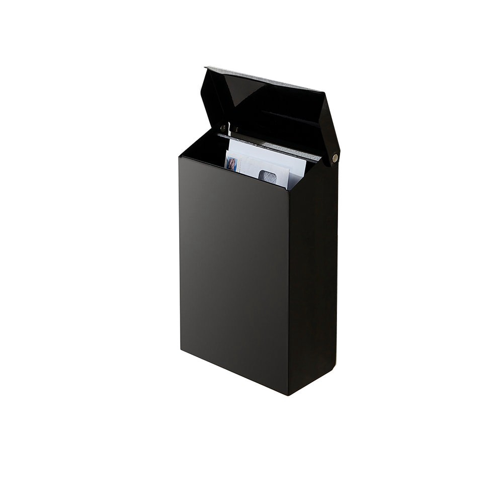 slide 5 of 6, RELIABILT Mailbox Metal Small Mailbox Black, 1 ct