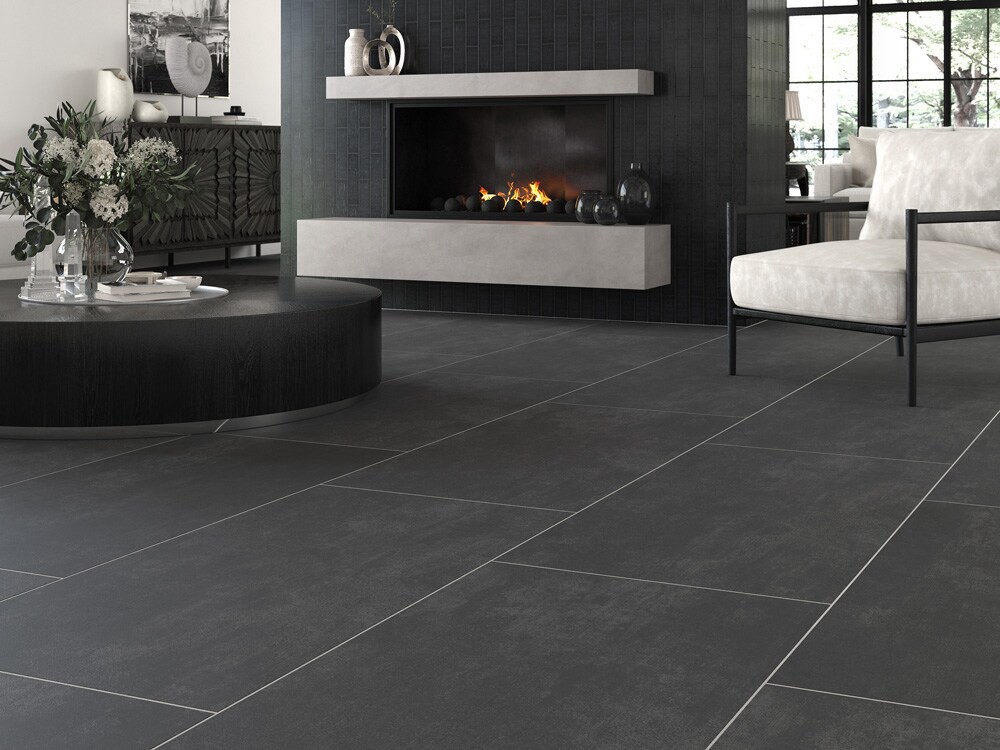 slide 3 of 6, Elida Ceramica Moon Dust 24-in x 48-in Matte Porcelain Floor and Wall Tile ( 7.75-sq ft Piece ), 1 ct