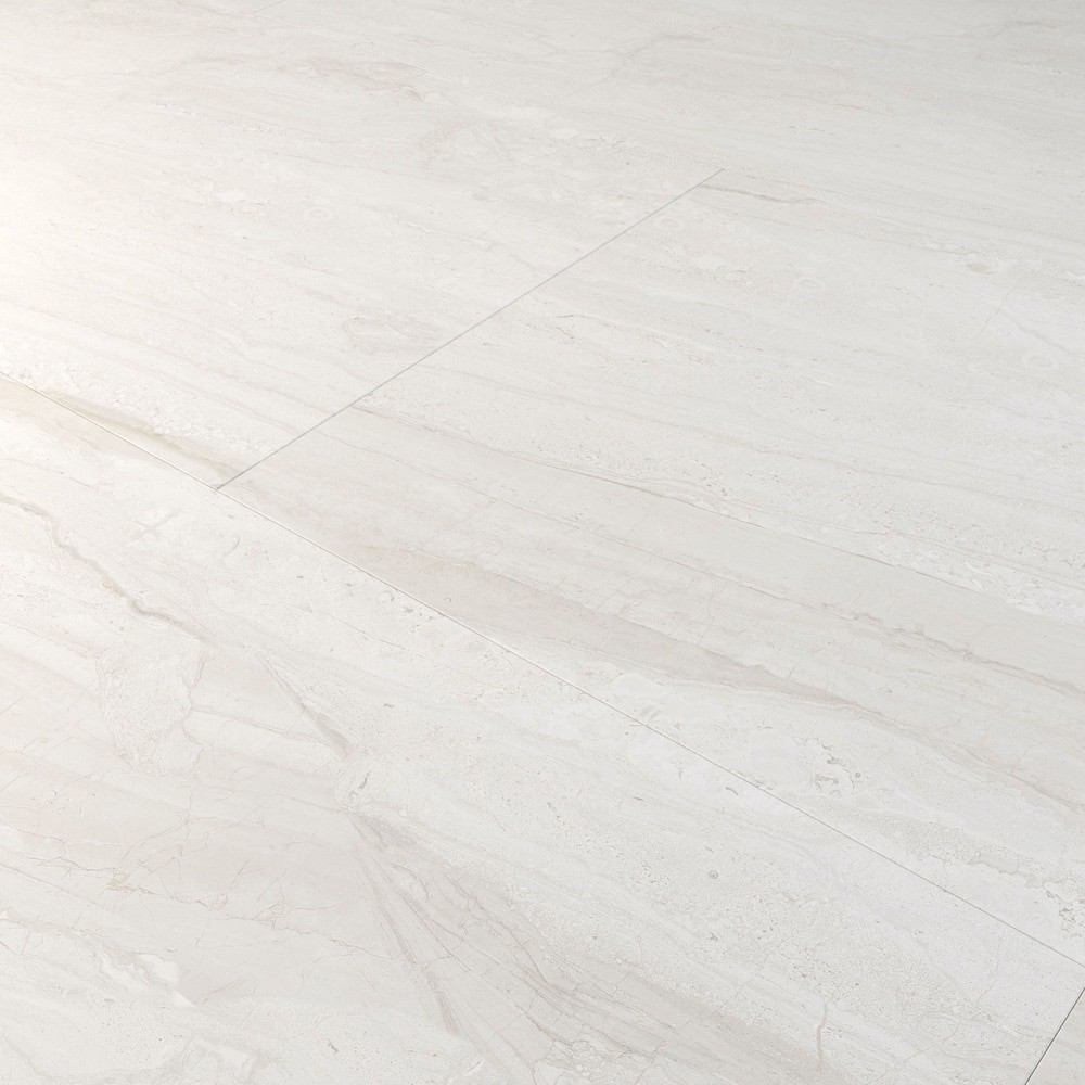 slide 6 of 6, Elida Ceramica Ivory Cream 24-in x 48-in Matte Porcelain Floor and Wall Tile ( 7.75-sq ft Piece ), 1 ct
