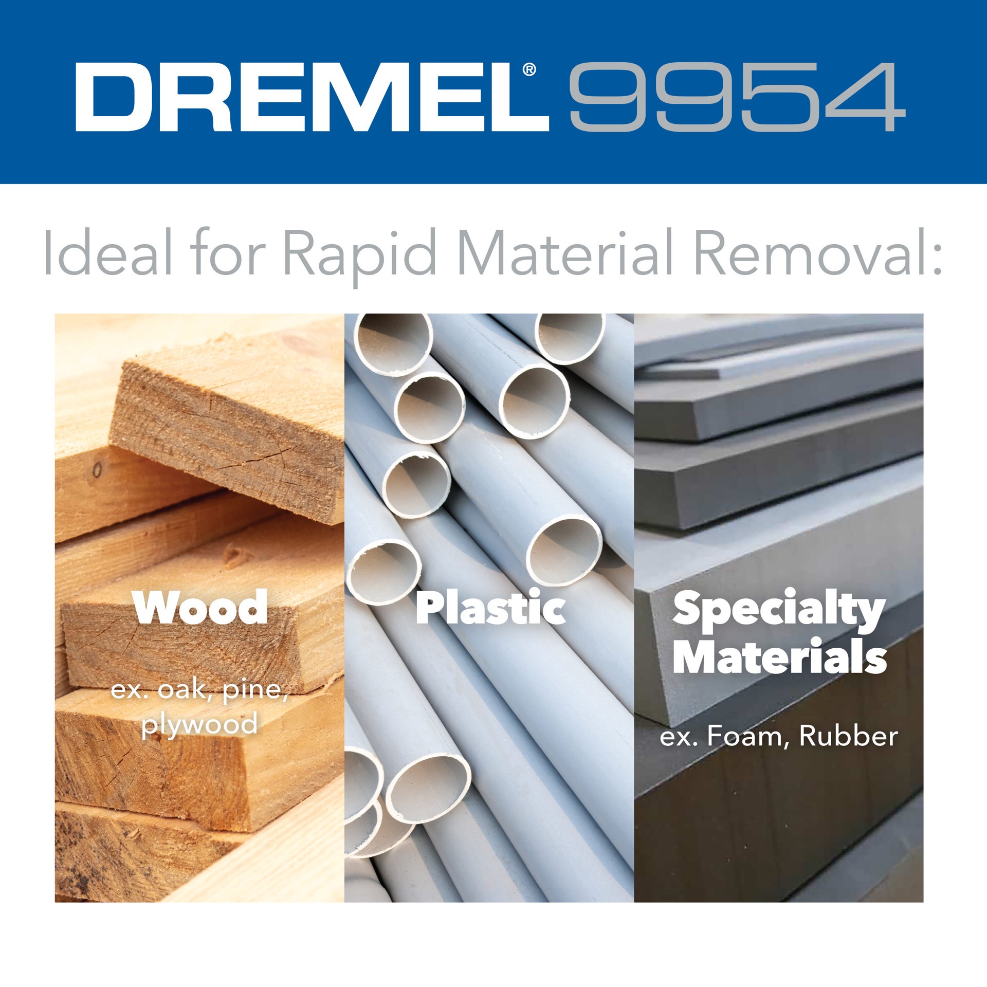 slide 6 of 6, Dremel Steel 5/16-in Multipurpose Bit Accessory, 1 ct