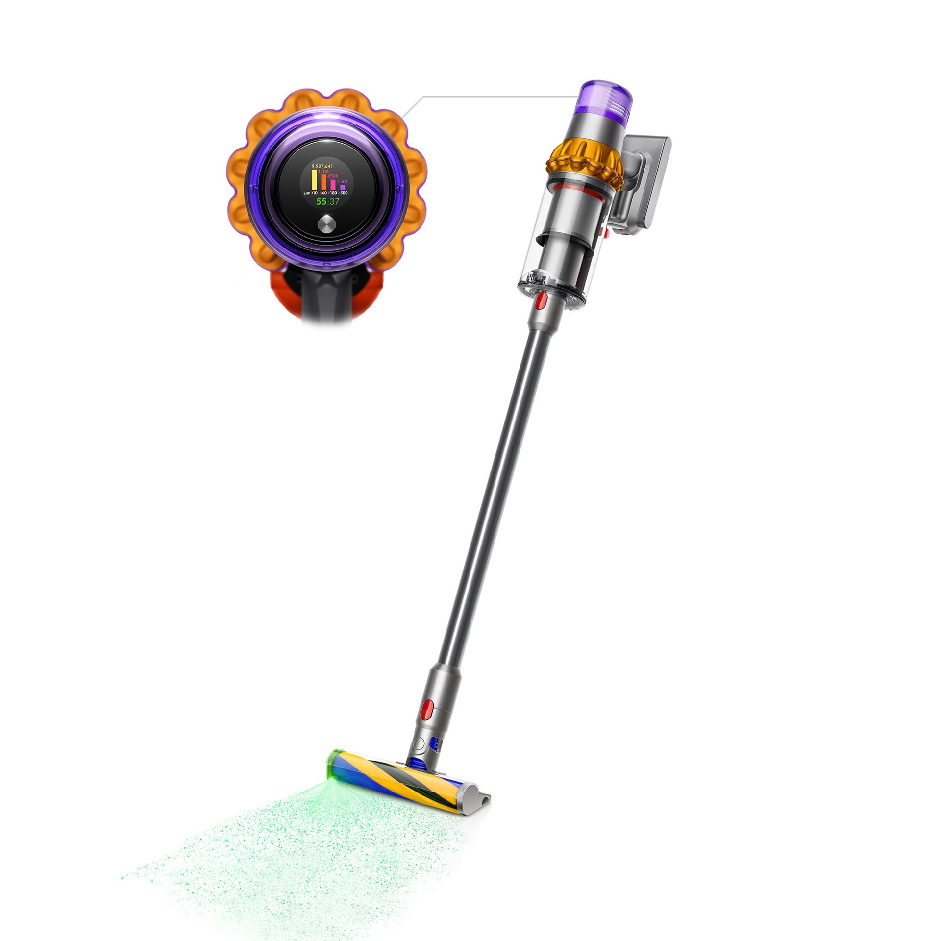 slide 1 of 6, Dyson V15 Detect Portable Cordless Pet Stick Vacuum Cleaner (Convertible to Handheld), 1 ct