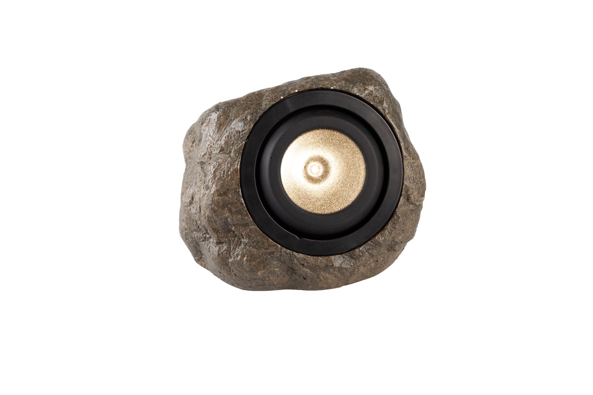 slide 2 of 6, Harbor Breeze Rock Flood Light 40 -Lumens 3.2 -Watt Grey Solar LED Flood light, 1 ct