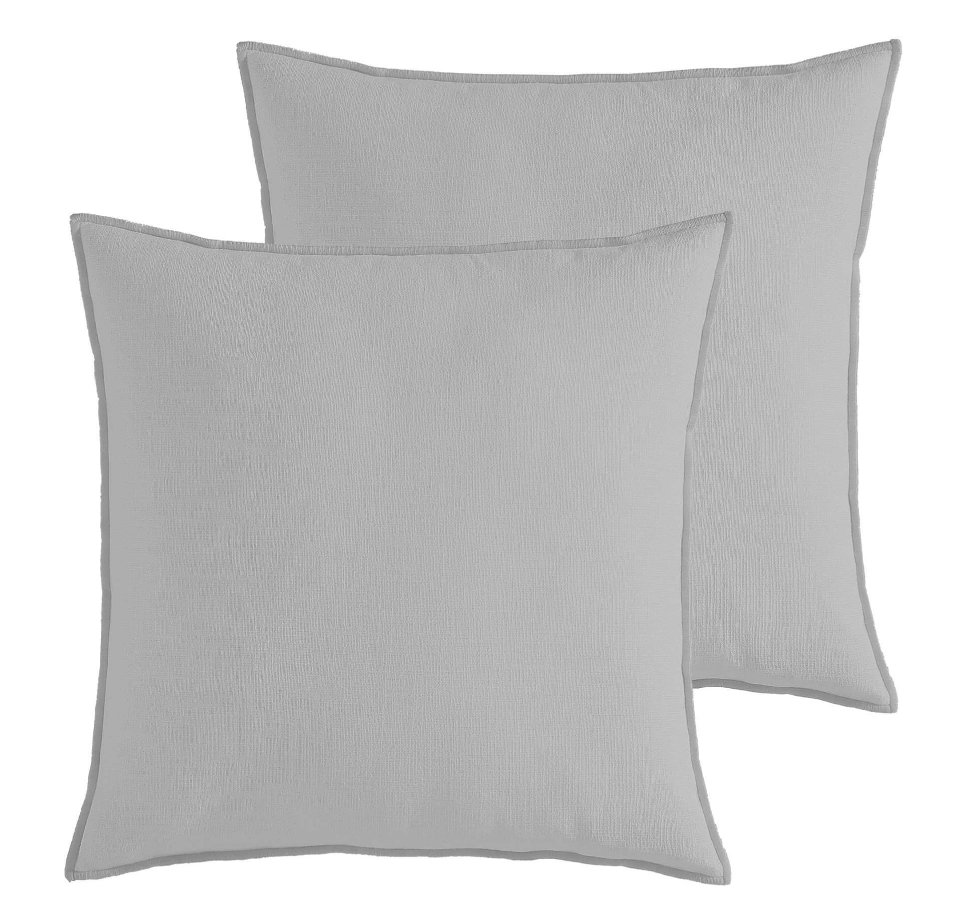slide 4 of 5, Origin 21 2 -Piece 20-in x 20-in Gray Square Indoor Decorative Pillow, 1 ct