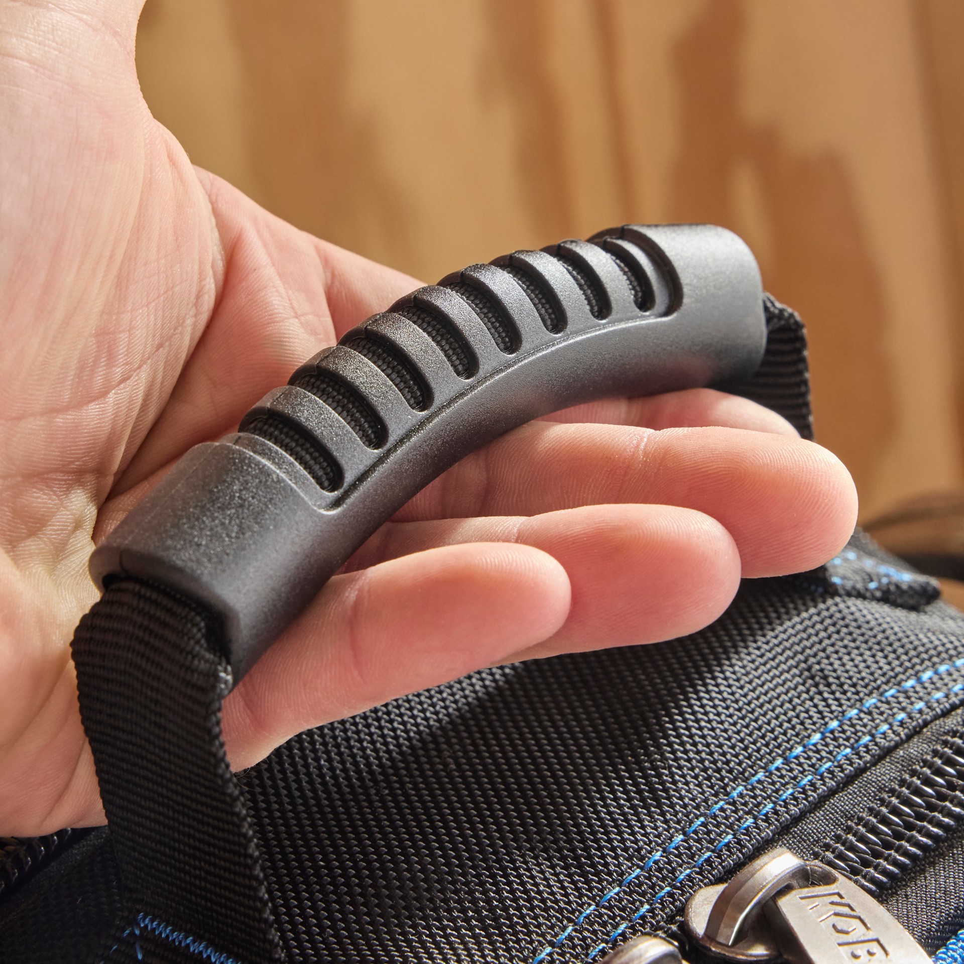 slide 2 of 6, Kobalt Blue Polyester 18-in W x 17-in D x 10.5-in L Zippered Backpack, 1 ct