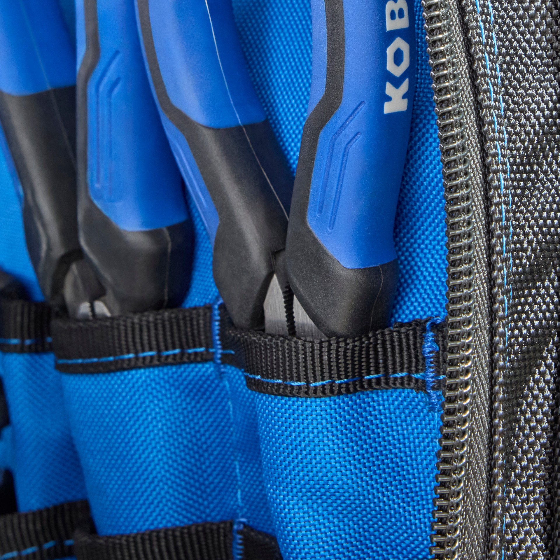 slide 5 of 6, Kobalt Blue Polyester 18-in W x 17-in D x 10.5-in L Zippered Backpack, 1 ct