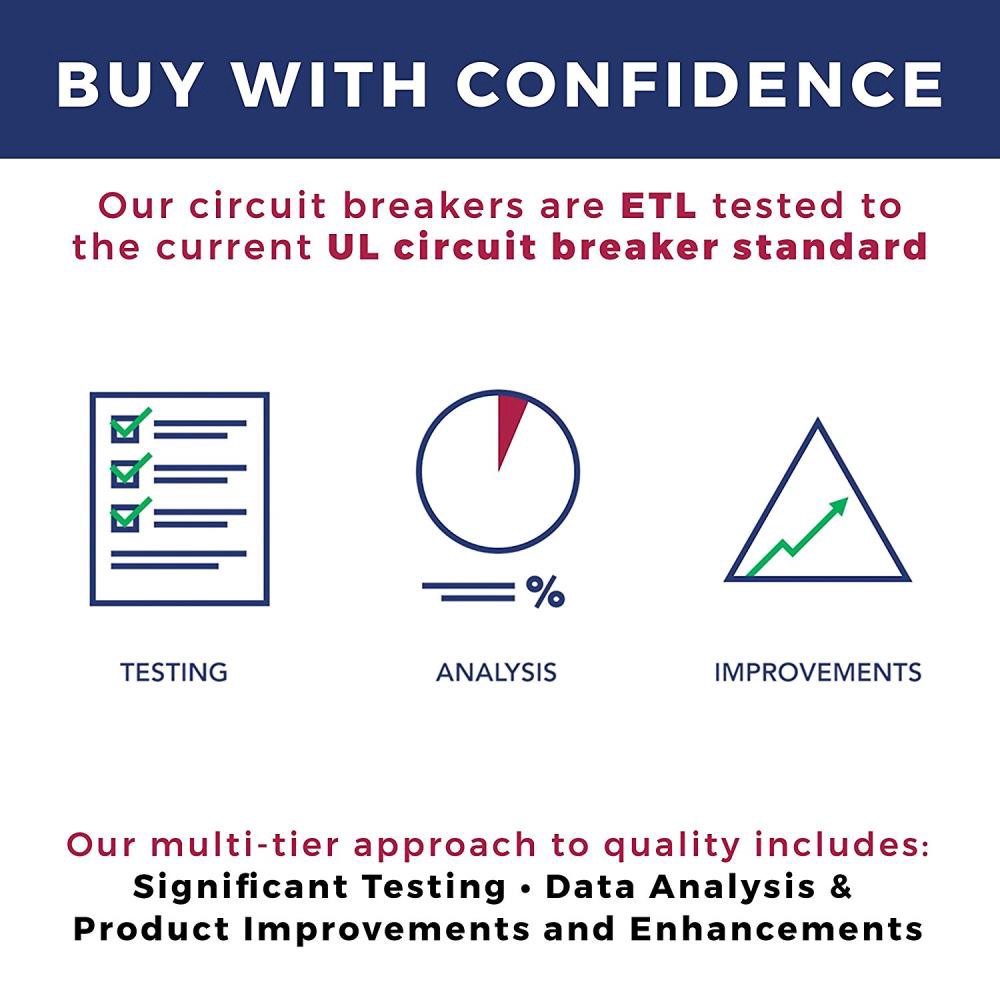 slide 3 of 4, Connecticut Electric 40-amp Standard trip Plug-On Neutral Circuit Breaker, 1 ct