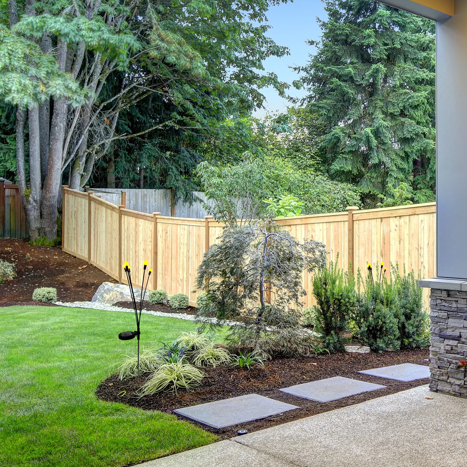 slide 6 of 6, Harbor Breeze Firefly 0.24 -Watt Black Solar LED Outdoor Path Light ( 2700-K ), 1 ct