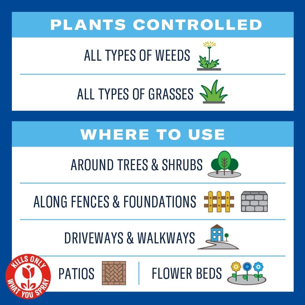 slide 2 of 6, BioAdvanced 1.3 -Gallon Ready to Use Weed and Grass Killer, 1 ct