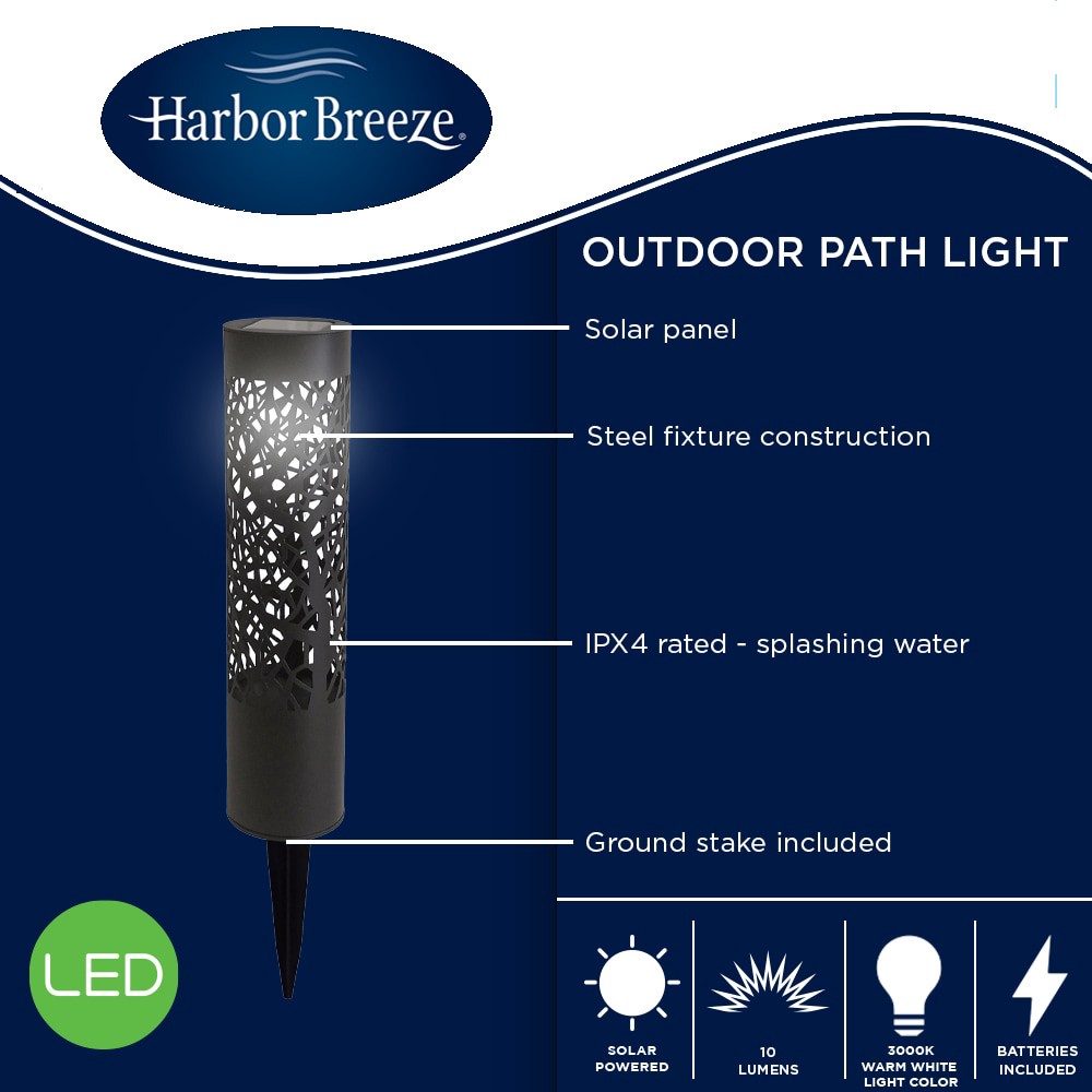 slide 2 of 6, Harbor Breeze Graphite Black, 1 ct
