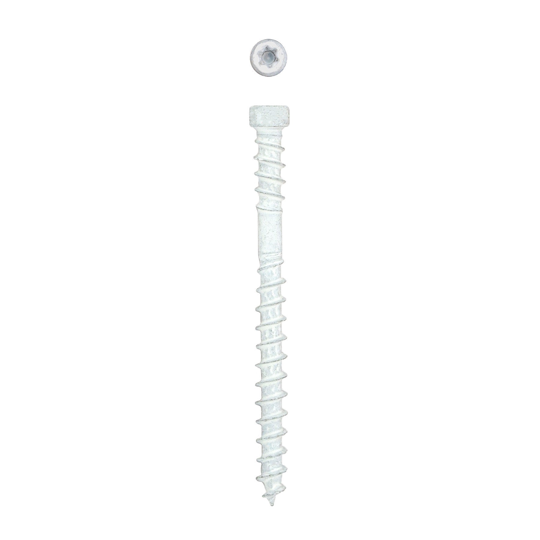 slide 2 of 6, SPAX PowerTrim #8 x 2-in Double-barrier Exterior Trim screws ( 425 -Per Box ), 1 ct
