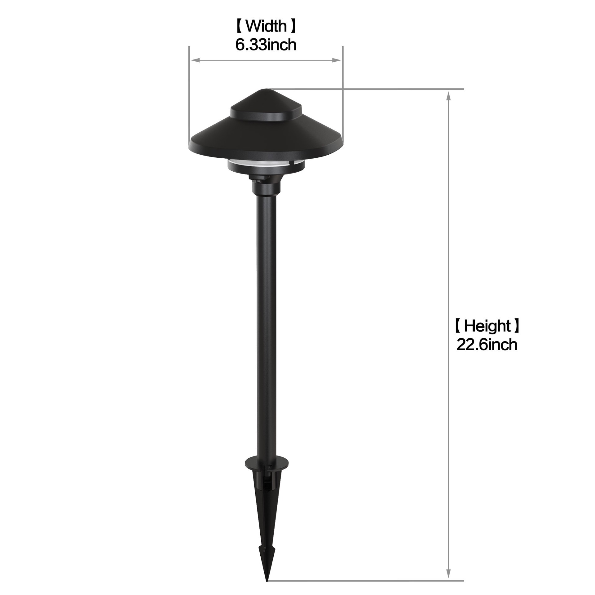 slide 4 of 6, Harbor Breeze 70 -Lumens 3.5 -Watt black Low voltage Plug-in LED Flood light, 1 ct