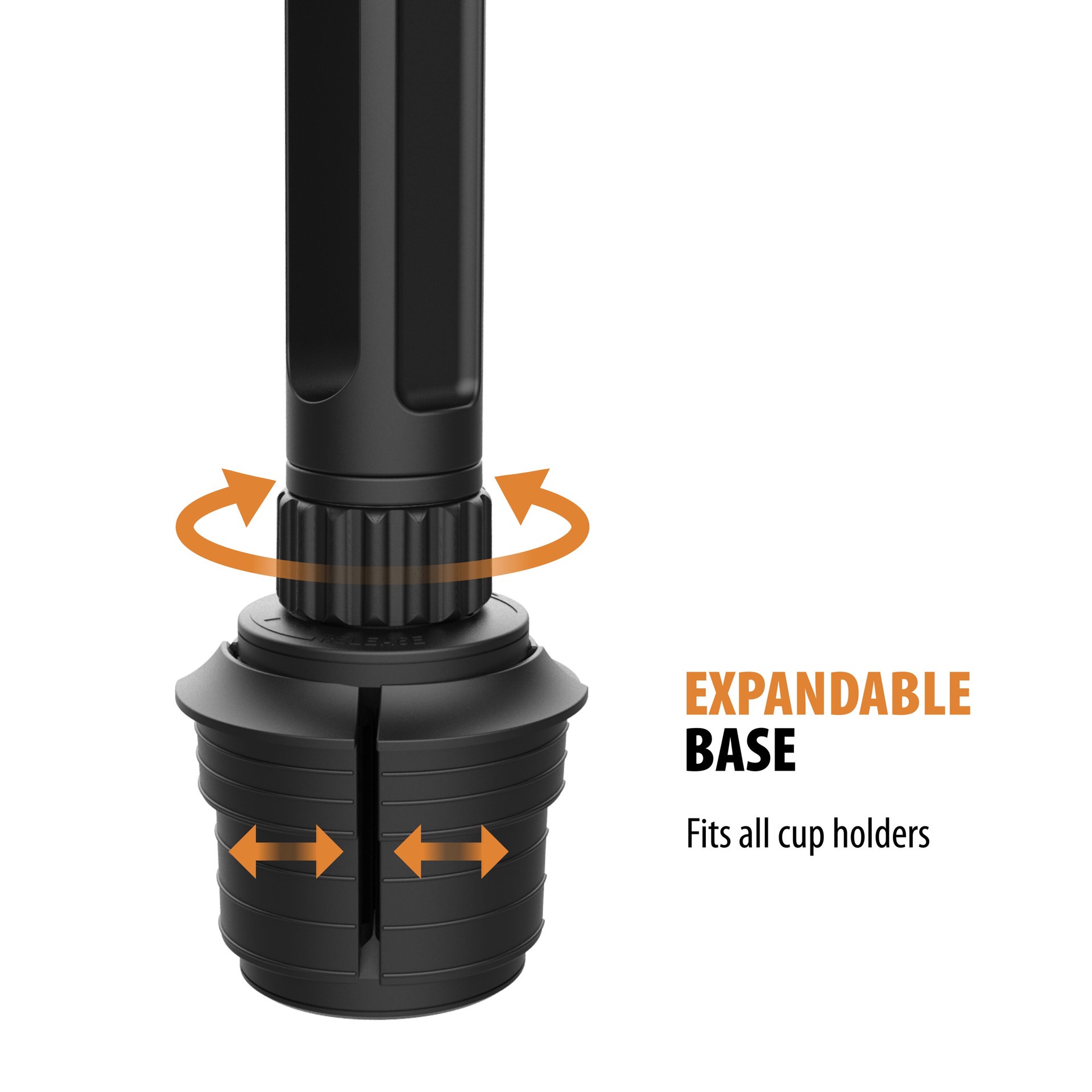 slide 6 of 6, ToughTested Boom Black Adjustable Cell Phone Car Mount (Universal), 1 ct