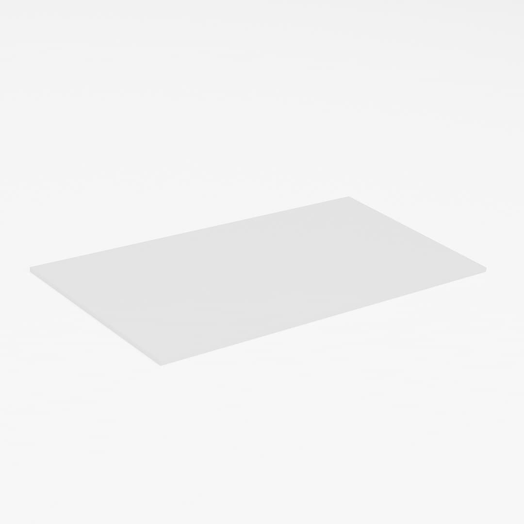 slide 2 of 6, RELIABILT 1/2-in x 48-in x 8-ft Reversible (Smooth/Wood grain) PVC Trim Board, 1 ct