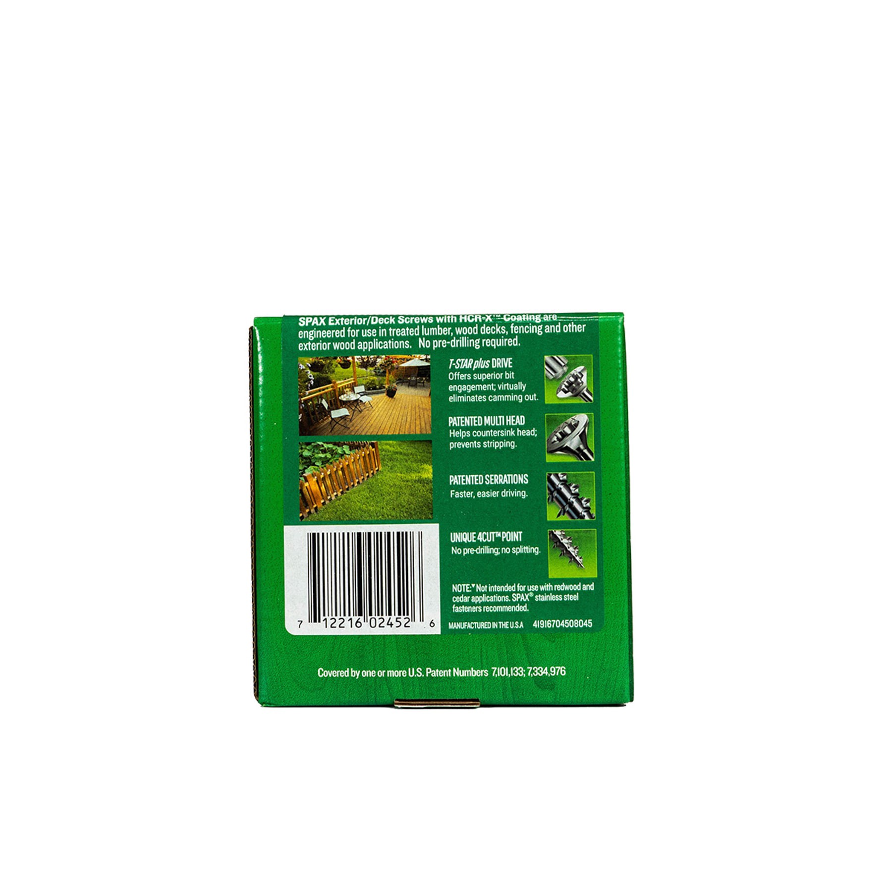 slide 4 of 6, SPAX Multi-Material #9 x 3-1/4-in Double-barrier Exterior Wood screws ( 245 -Per Box ), 1 ct