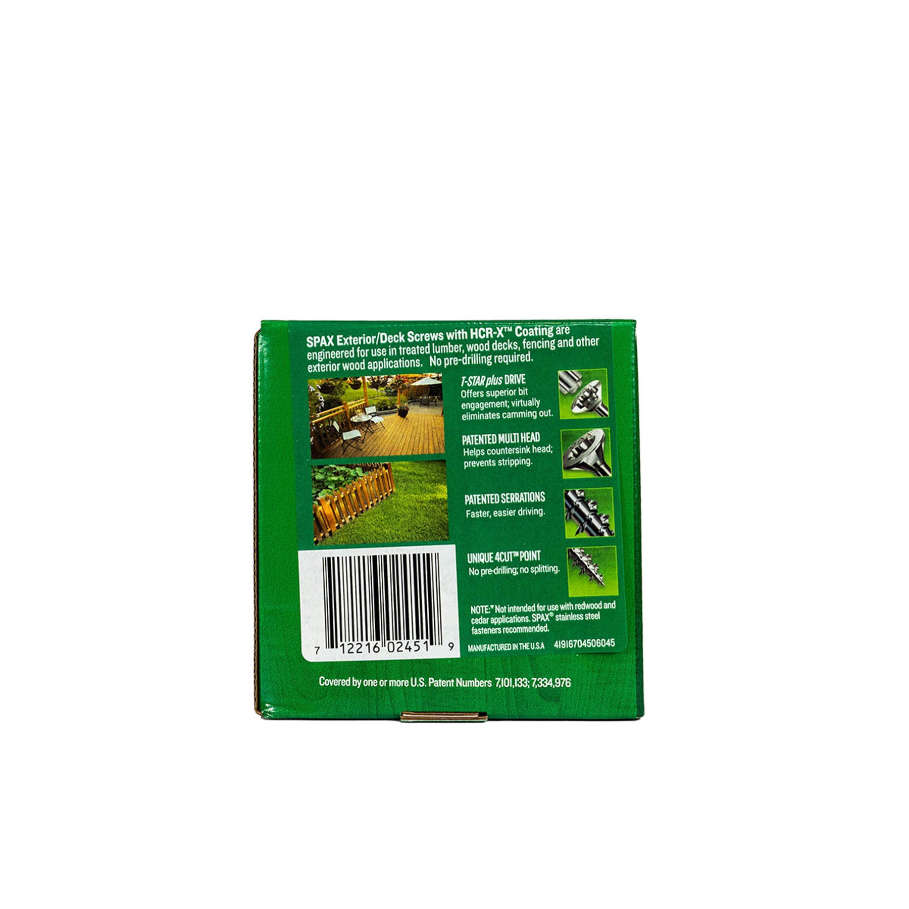 slide 4 of 6, SPAX Multi-Material #9 x 2-1/2-in Double-barrier Exterior Wood screws ( 310 -Per Box ), 1 ct