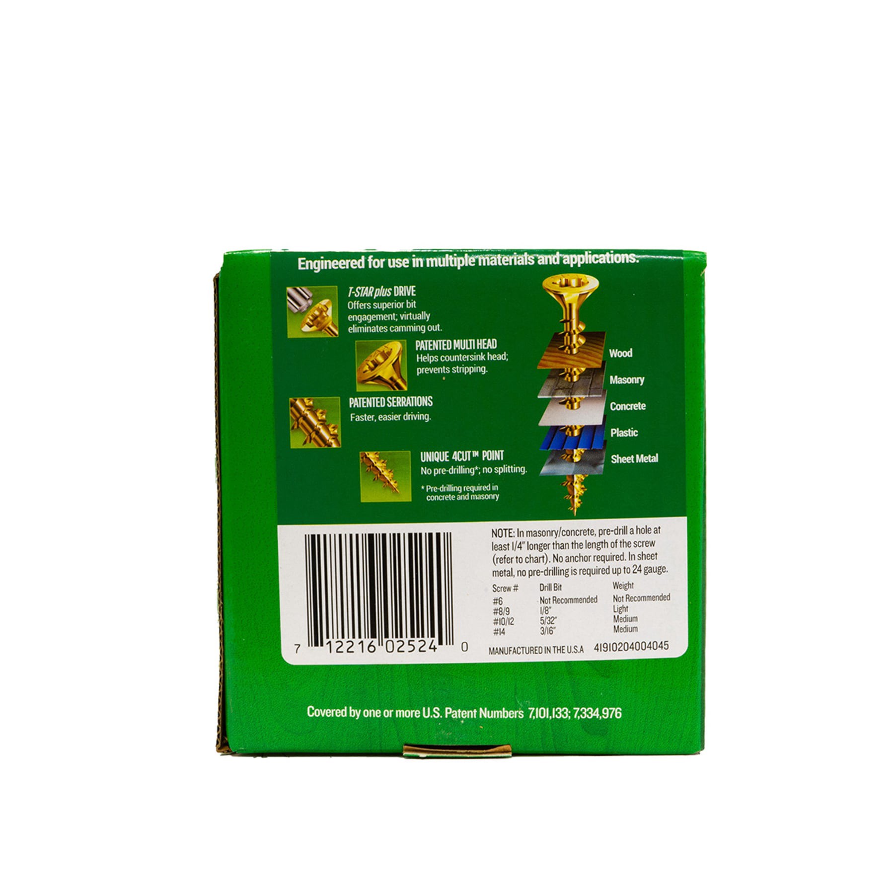 slide 4 of 6, SPAX Construction Framing Countersunk Flush Finish #8 x 1-1/2-in Yellow zinc Interior Wood screws ( 597 -Per Box ), 1 ct