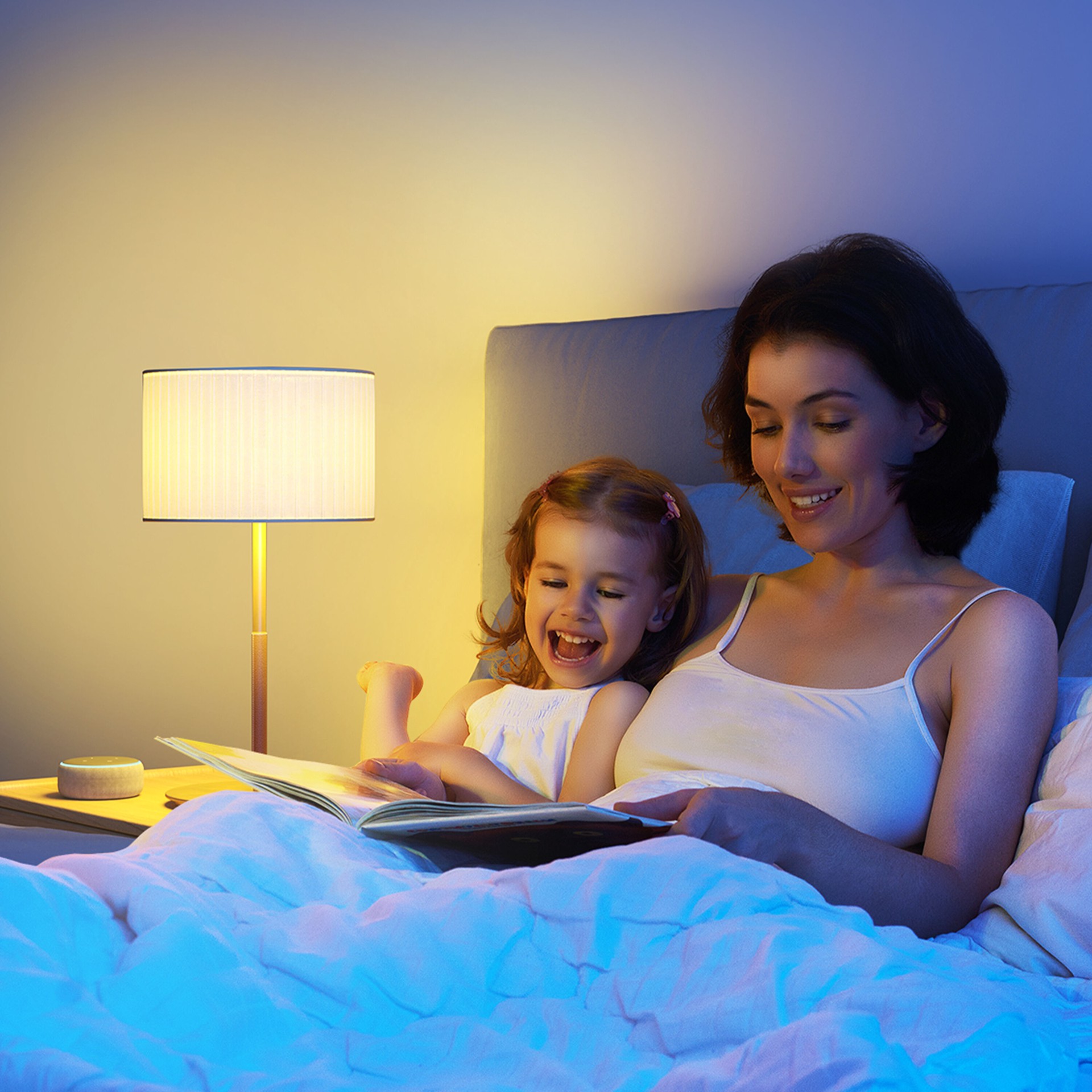 slide 4 of 6, Govee Wi-Fi 800LM RGBWW Smart LED Bulb 4 Pack 60 -Watt EQ A19 Multicolor Medium screw base E26 Dimmable Smart LED General purpose Light Bulb 4 -Pack, 1 ct