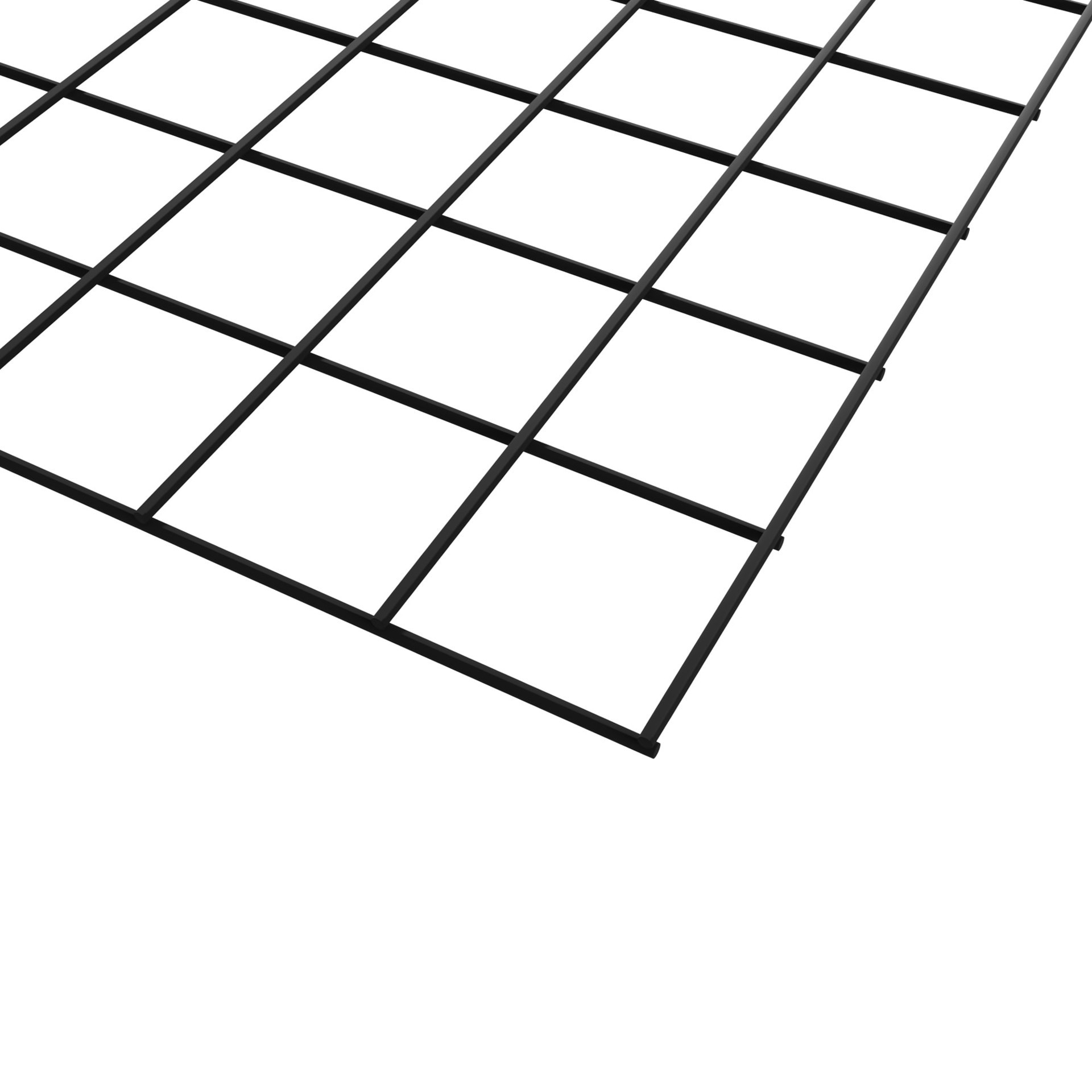 slide 6 of 6, Project Source Heavy Duty Black Metal Shelf deck with Wire Shelves ( 36-in W x 18-in D x 2-in H ), 1 ct