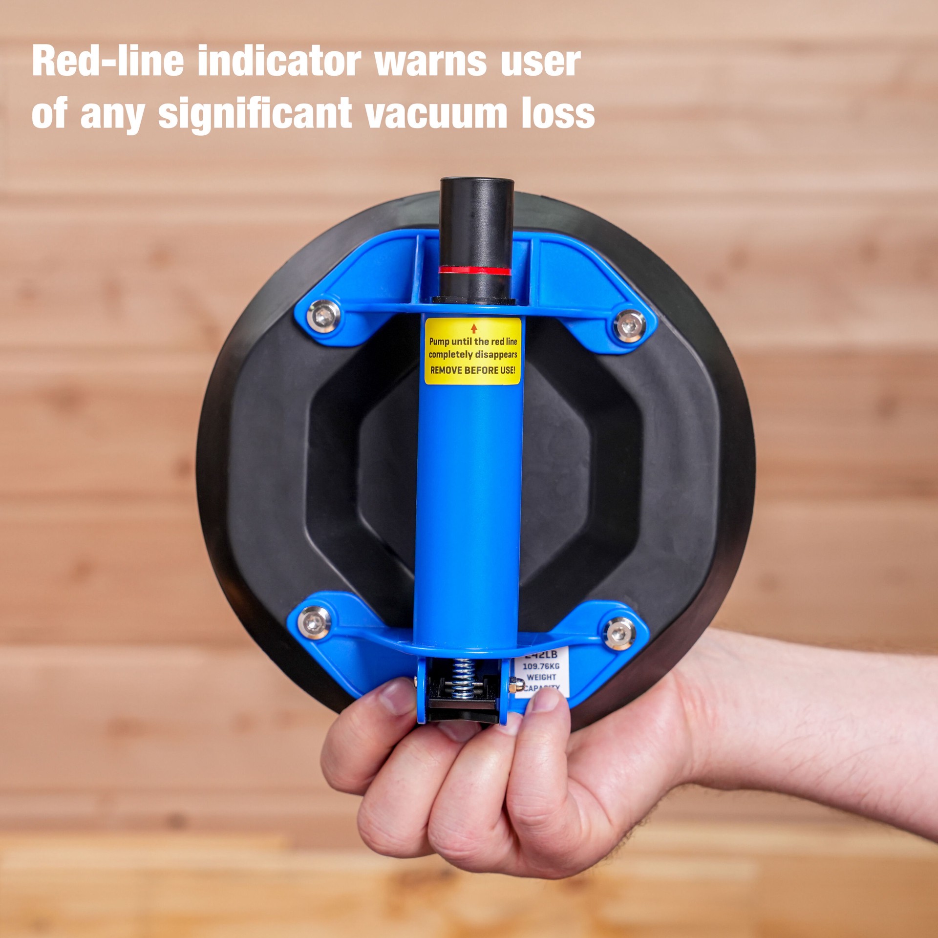 slide 3 of 6, Kobalt 242-lb 7.87-in Dia Plastic Tile Suction Cup, 1 ct