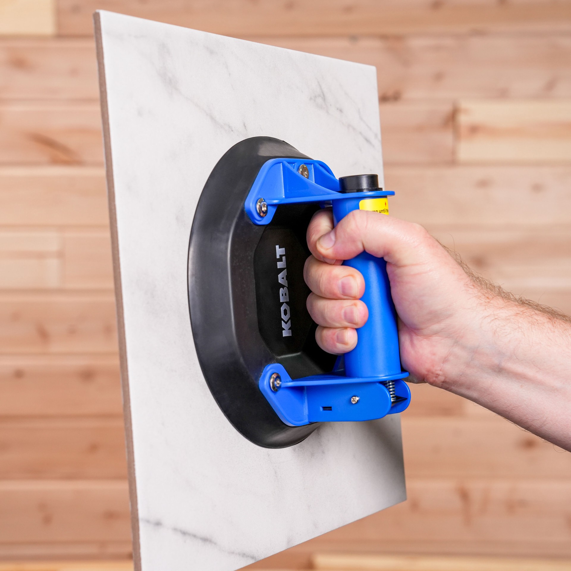 slide 6 of 6, Kobalt 242-lb 7.87-in Dia Plastic Tile Suction Cup, 1 ct