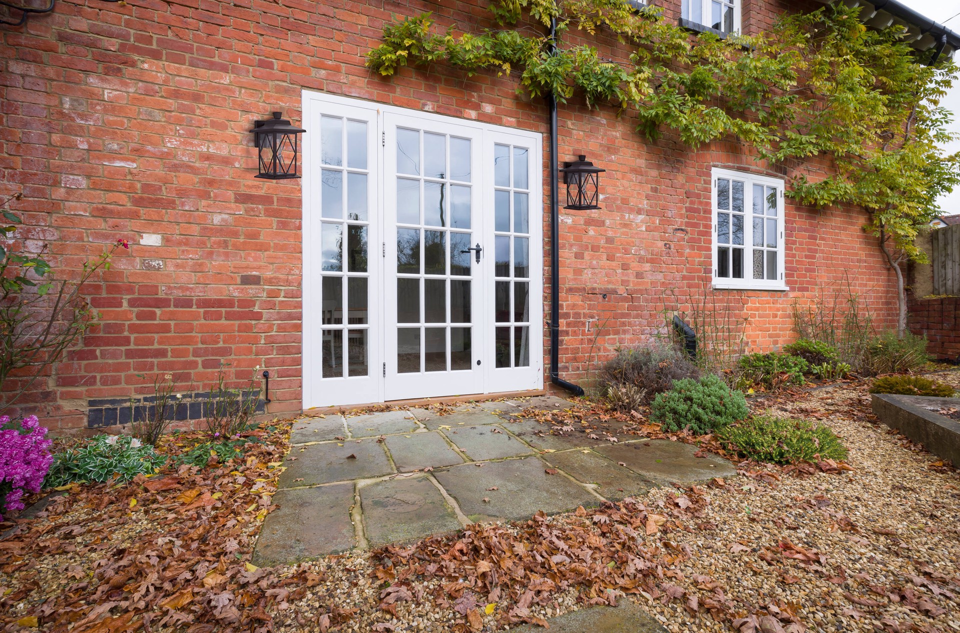 slide 6 of 6, Project Source Larkdale 1 -Light 11.26-in H Matte Bronze Hardwired Outdoor Wall Light, 1 ct