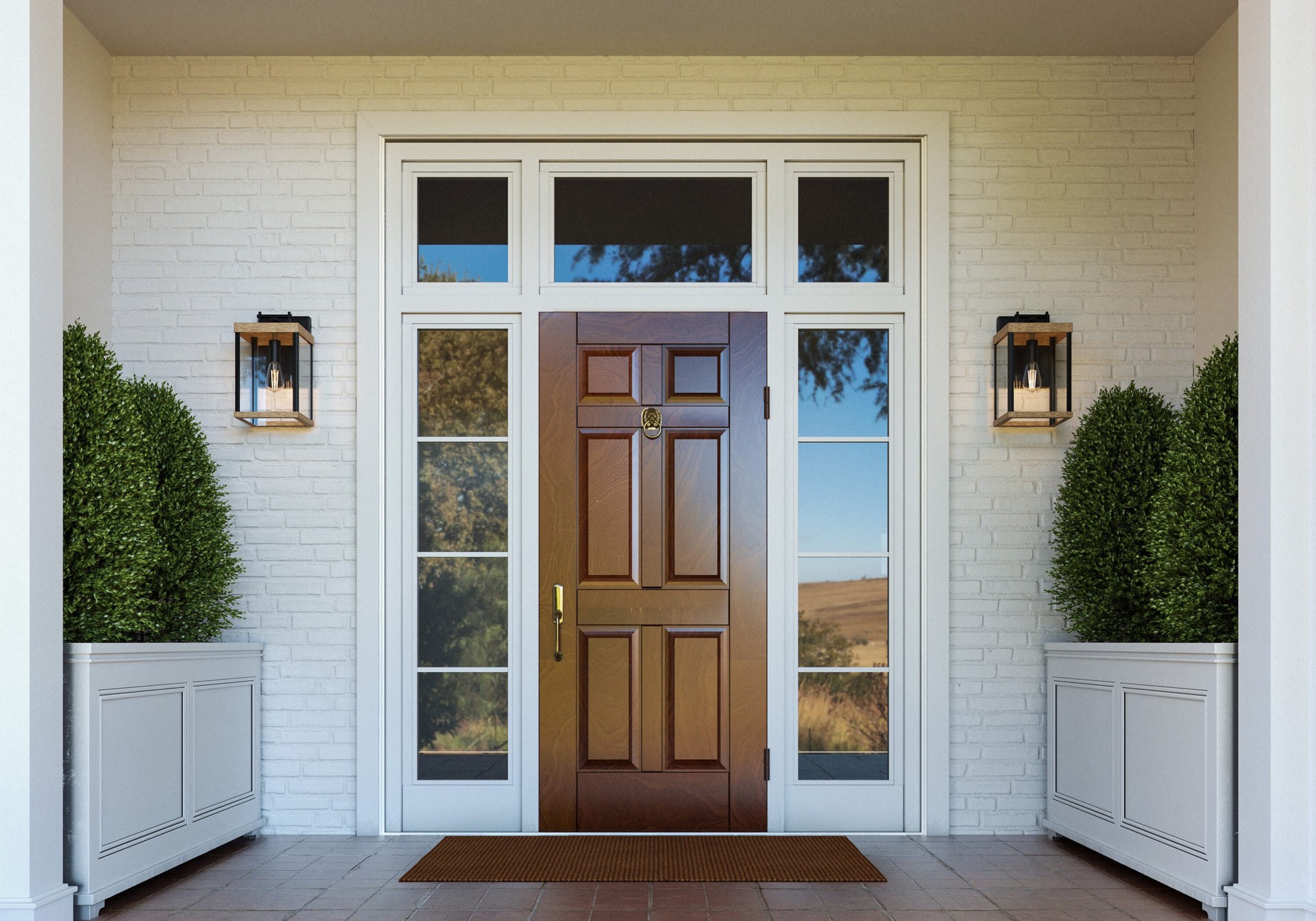 slide 4 of 6, Quoizel Finn 1 -Light 17.5-in H Matte Black Hardwired Outdoor Wall Light, 1 ct