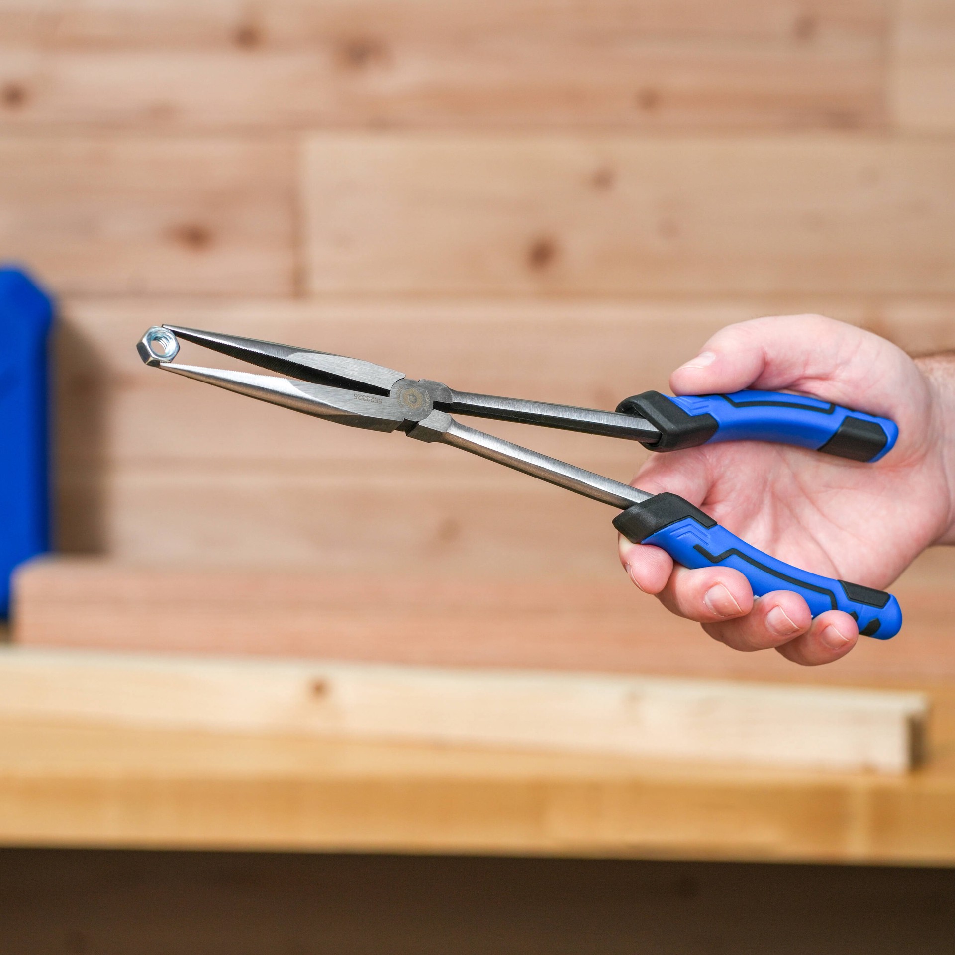 slide 5 of 5, Kobalt 11-in Needle nose pliers, 1 ct