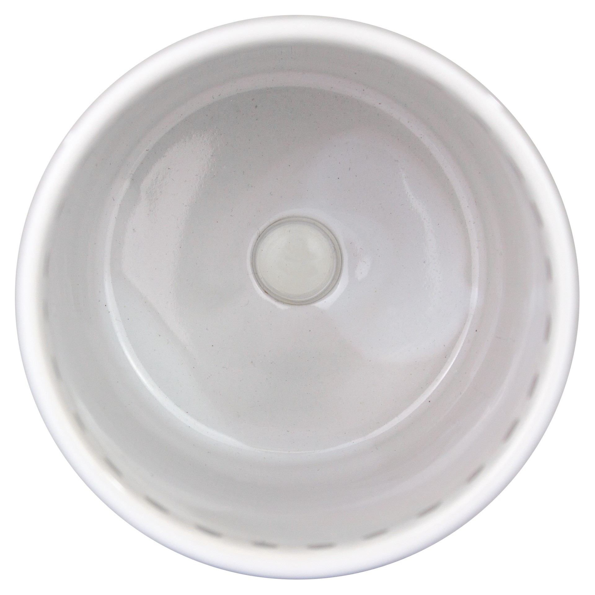 slide 3 of 5, allen + roth Round 4.0-in W x 4.0-in L Blue Ceramic Indoor Planter, 1 ct