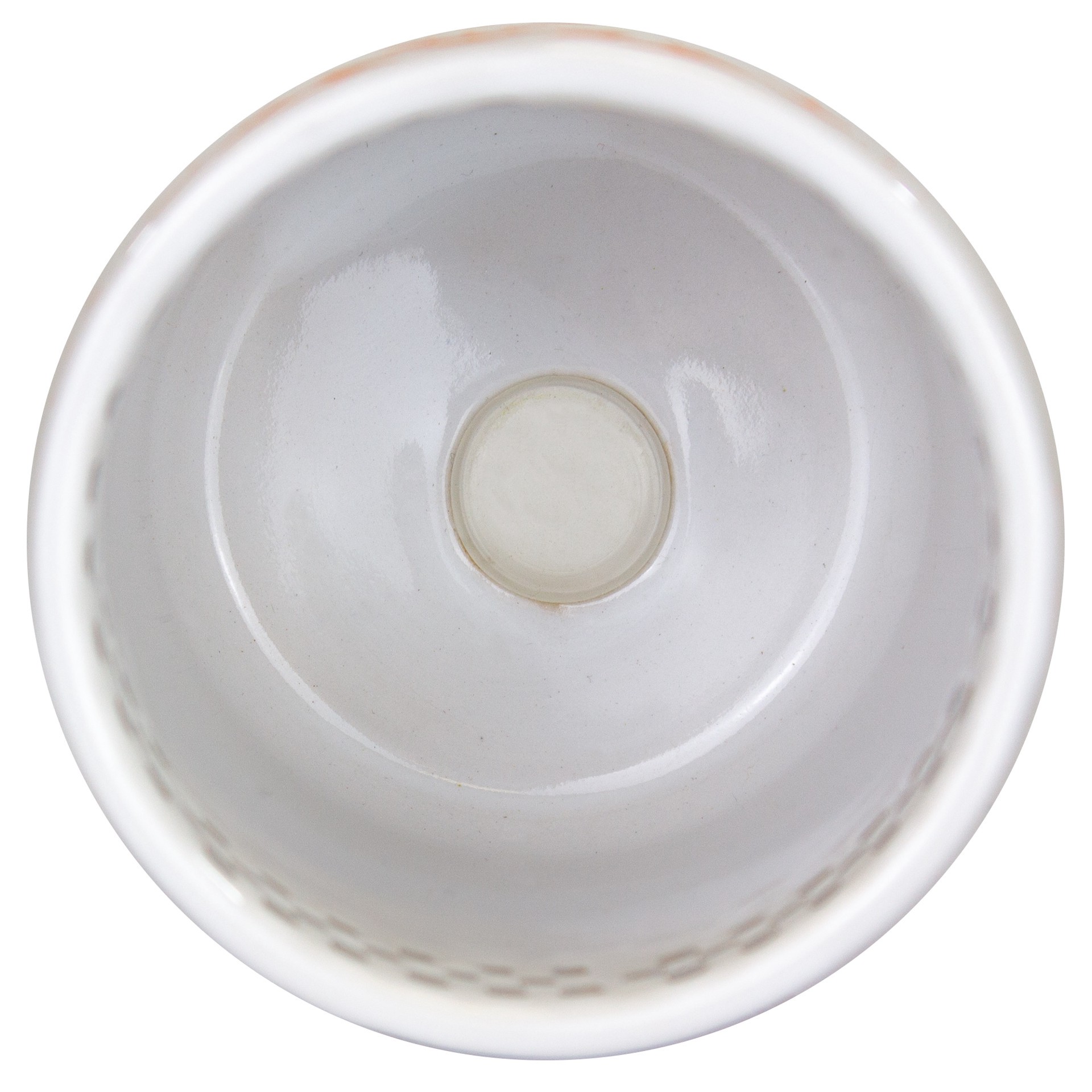 slide 3 of 6, allen + roth Round 3.03-in W x 3.03-in L Orange Ceramic Indoor Planter, 1 ct