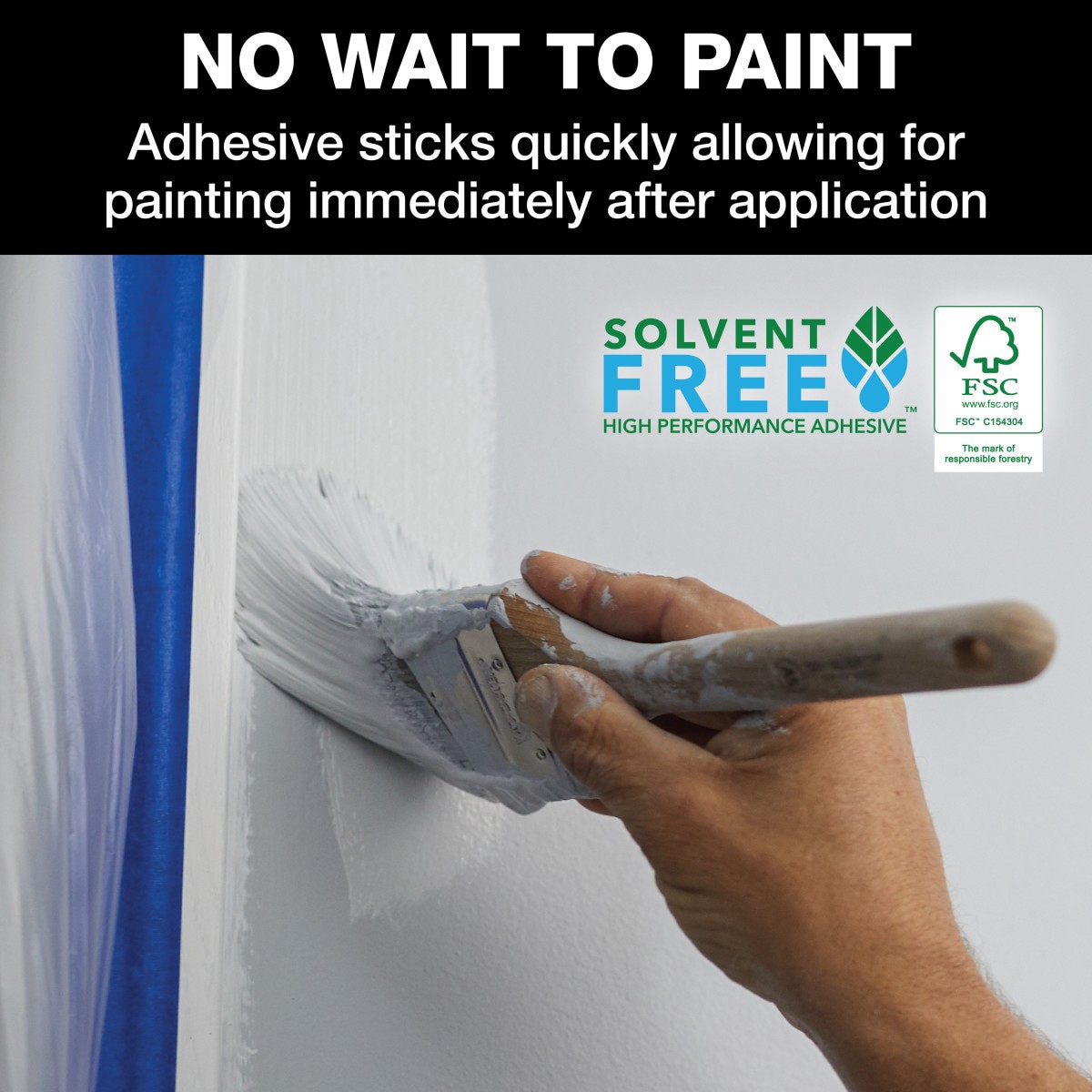 slide 4 of 6, FrogTape Pro Grade 4 -Pack 1.41-in x 60 Yard(s) Painters Tape, 1 ct