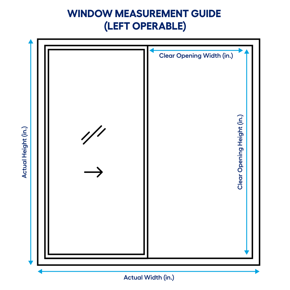 slide 2 of 6, JELD-WEN V-2500 47-1/2-in x 47-1/2-in Black Exterior White Interior Left-Handed Vinyl Sliding Window Annealed Glass (Full Screen Included), 1 ct
