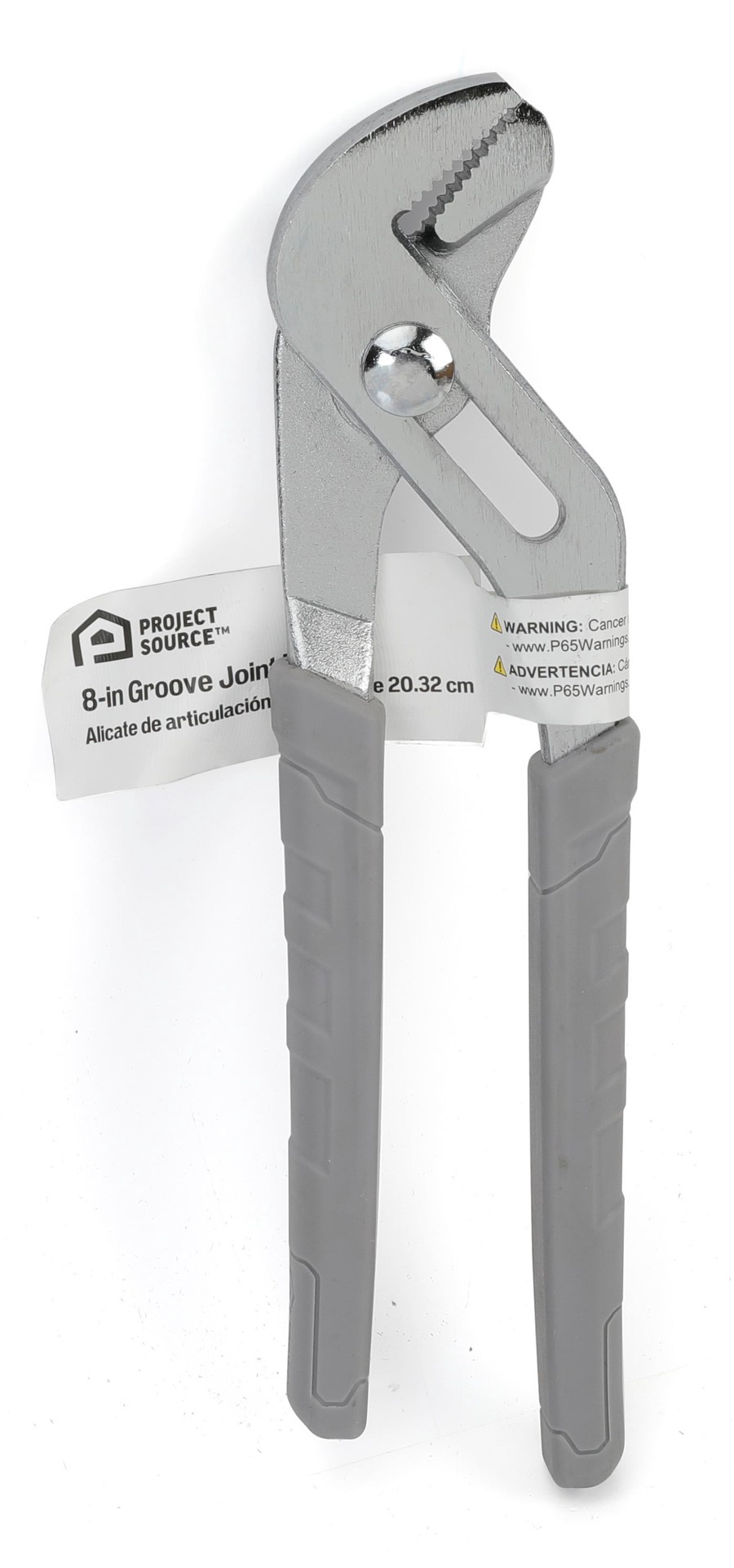 slide 2 of 5, Project Source 8-in Tongue and groove pliers, 1 ct