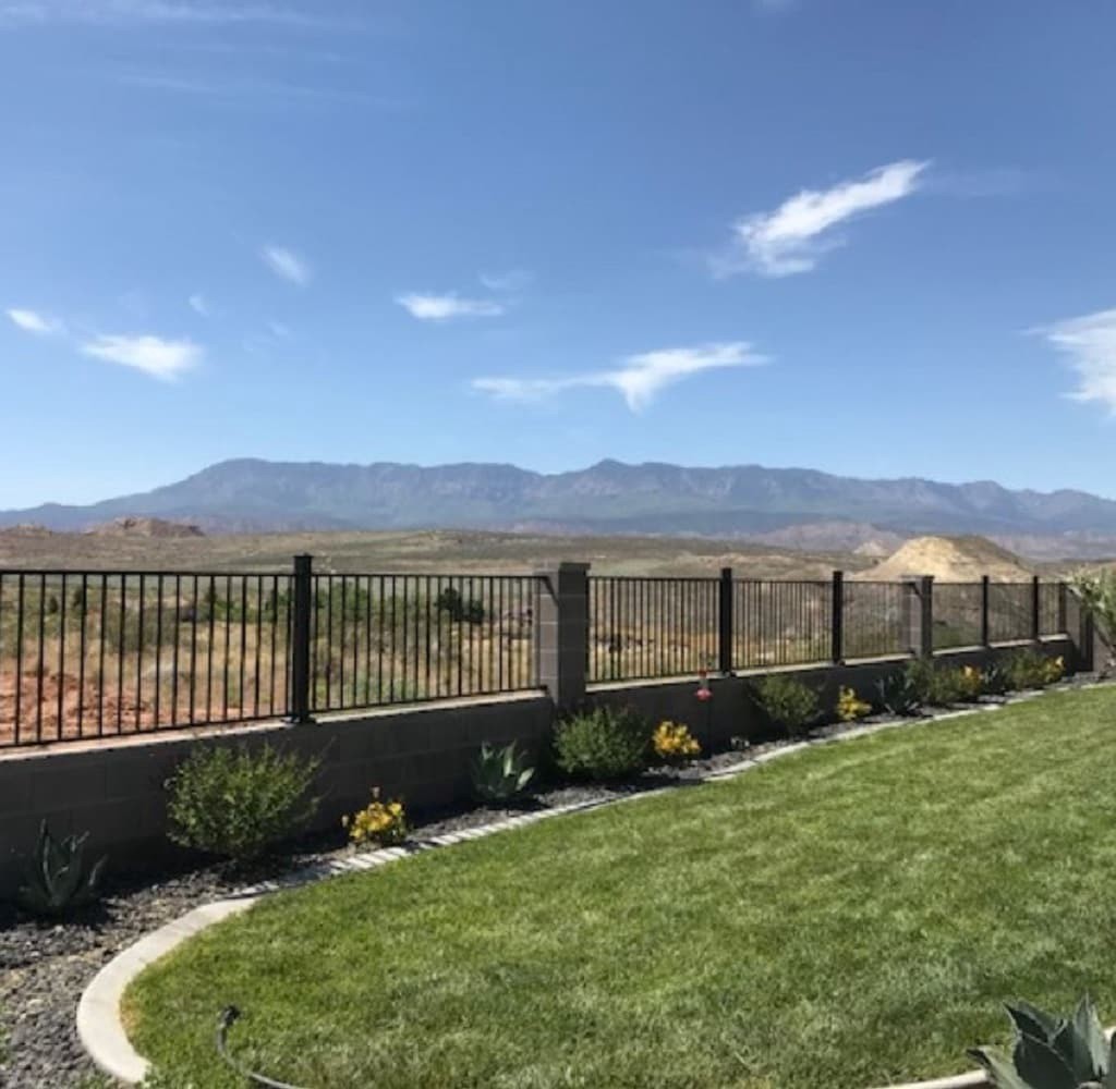 slide 2 of 5, CINCH 3-in x 3-in x 3-3/4-ft Satin Black Steel Deck Post, 1 ct