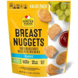 Foster Farms Chicken Breast Nuggets Value Pack - 2 lbs