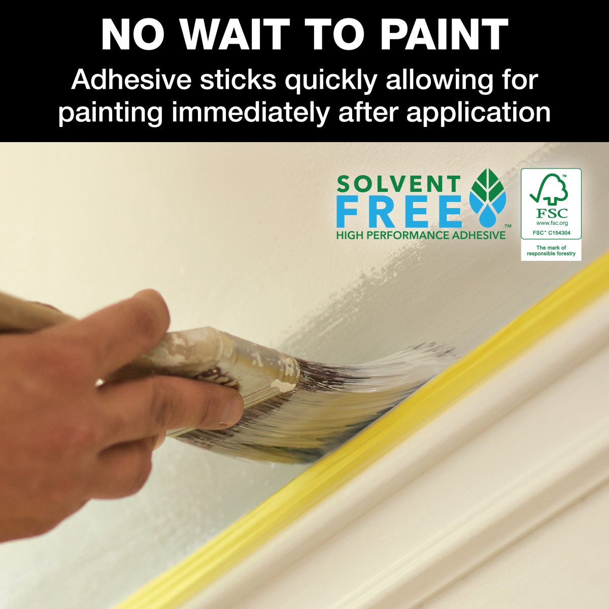 slide 5 of 6, FrogTape Delicate Surface 1.88-in x 60 Yard(s) Painters Tape, 1 ct