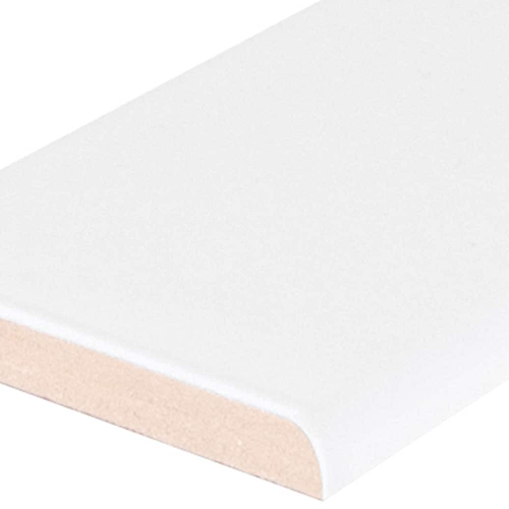 slide 6 of 6, Satori Hudson Brilliant White 2-in x 8-in Glossy Ceramic Bullnose Tile, 1 ct