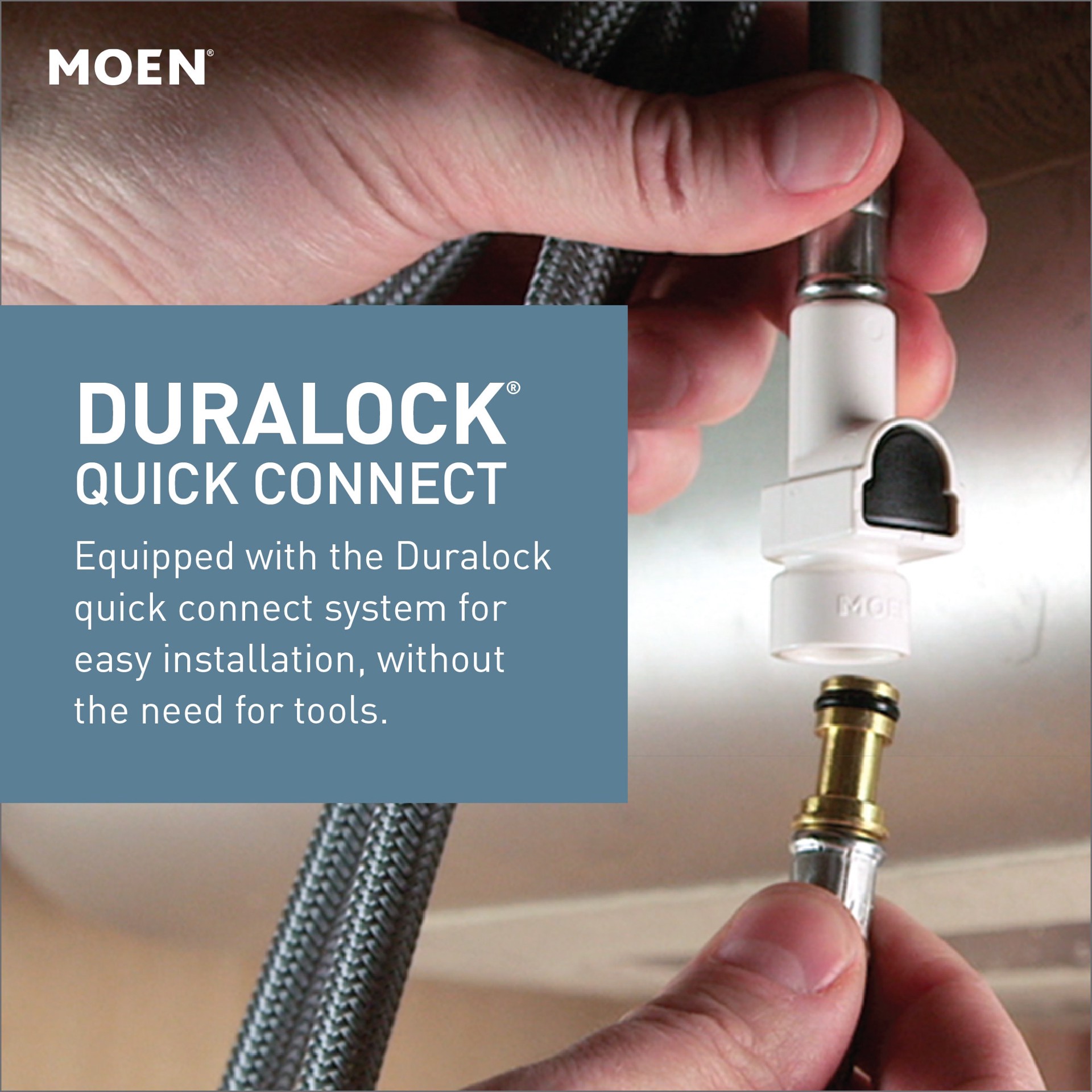 slide 6 of 6, Moen Adler Matte Black Single Handle Deck-mount Pull-down Kitchen Faucet with Sprayer ( Deck Plate Included ), 1 ct