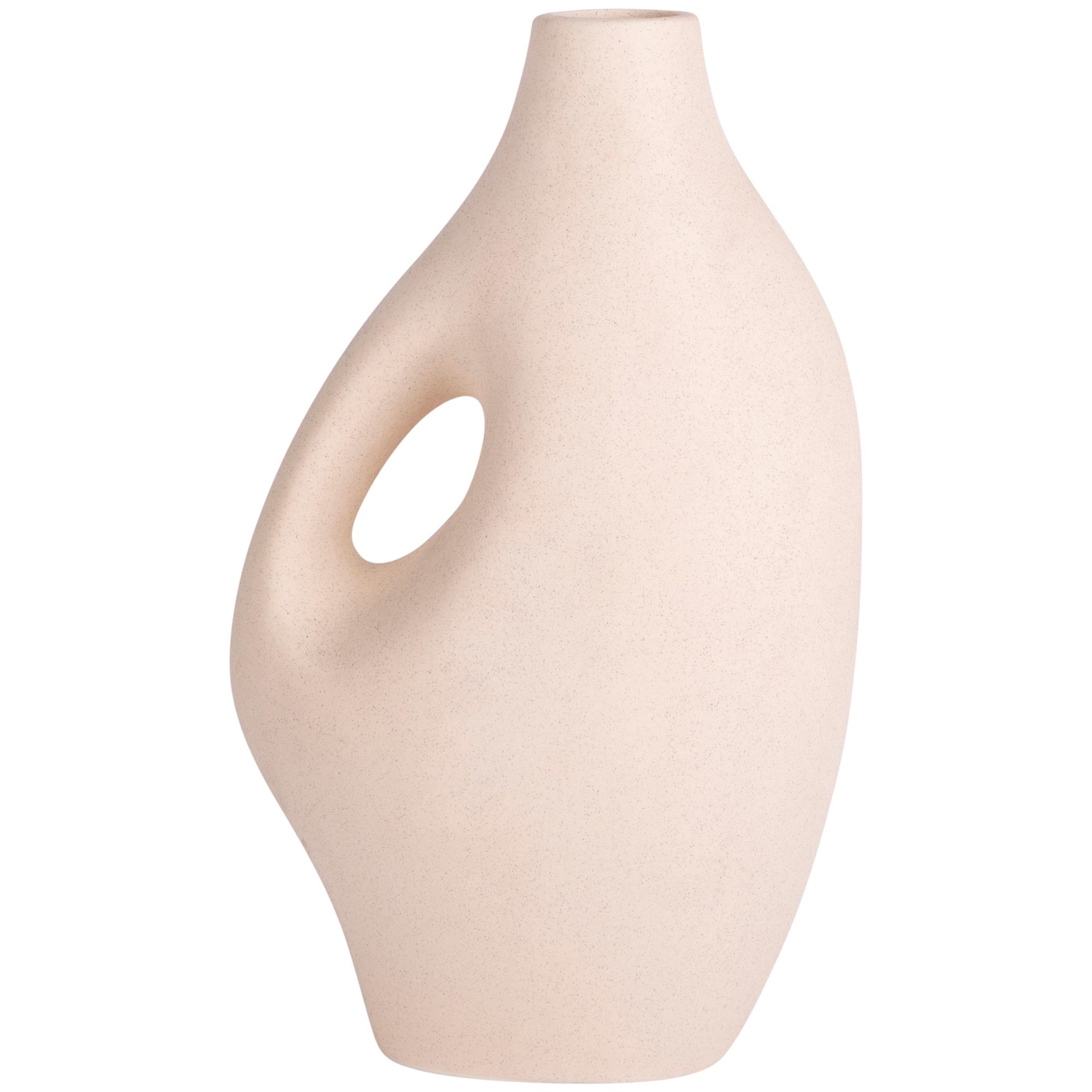 slide 3 of 3, Origin 21 Off-white Ceramic Modern Vase, 1 ct