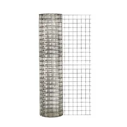 IRONRIDGE 15-ft x 2-ft Galvanized Steel Welded Wire Rolled Fencing For ...