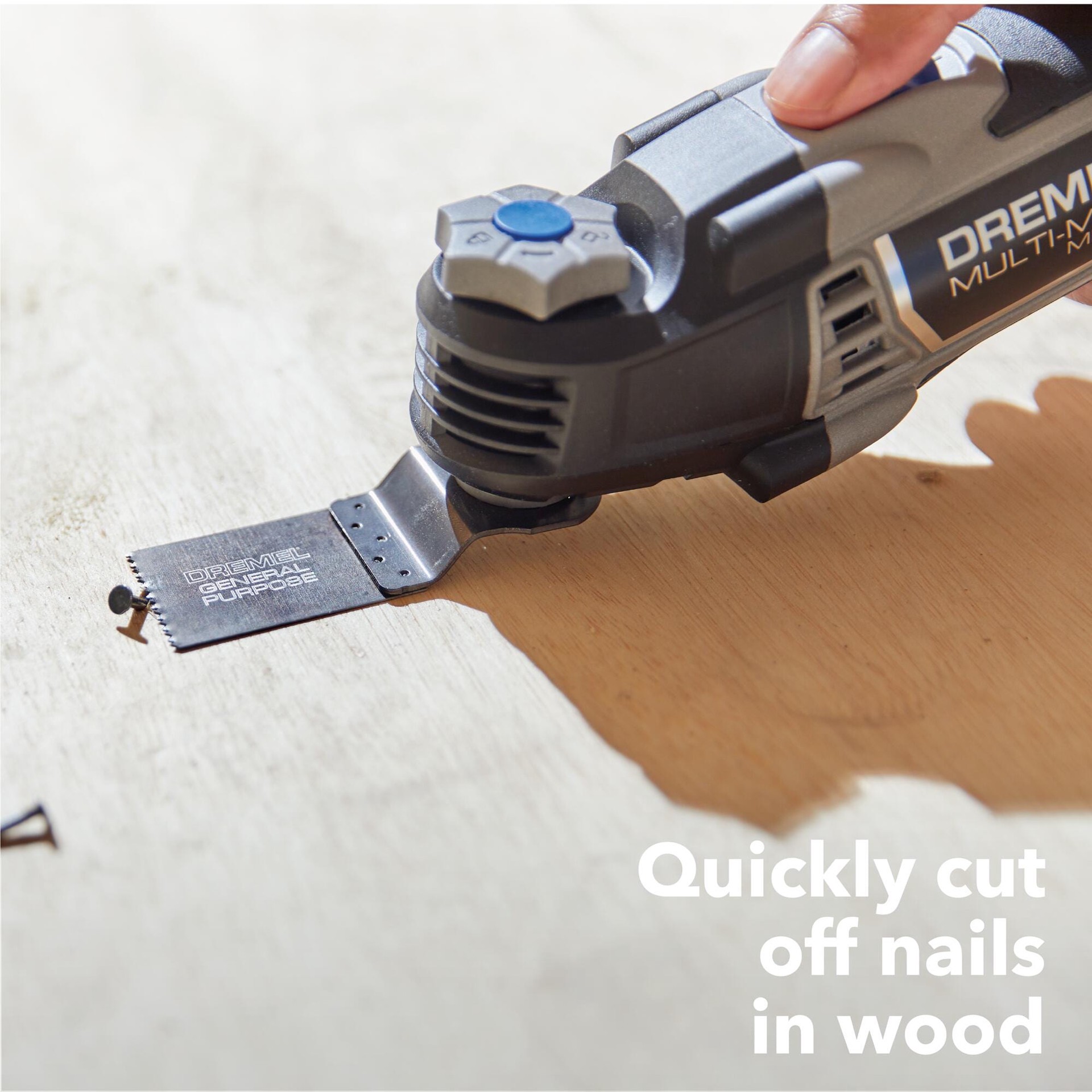 slide 5 of 6, Dremel Universal True Fit 5 -Pack Multiple materials Oscillating Tool Blade, 1 ct